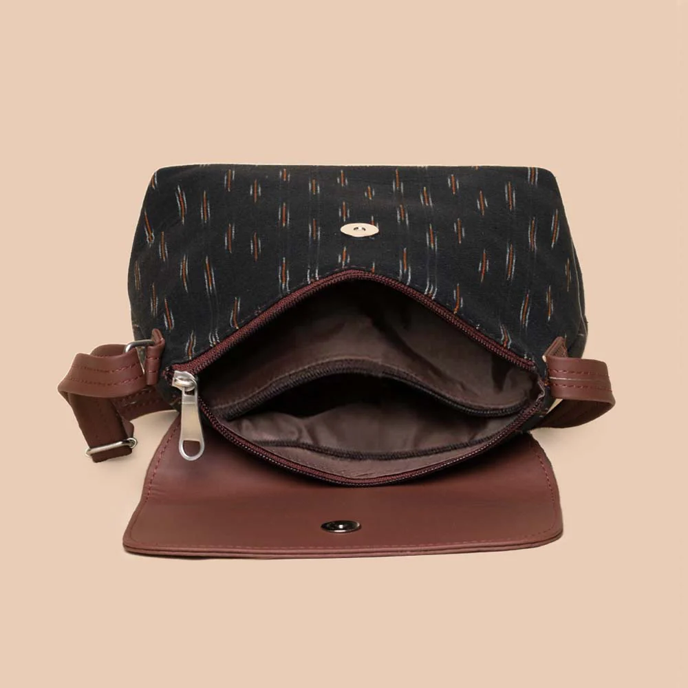 Ikat GreRe Flap Sling Bag - Image 5