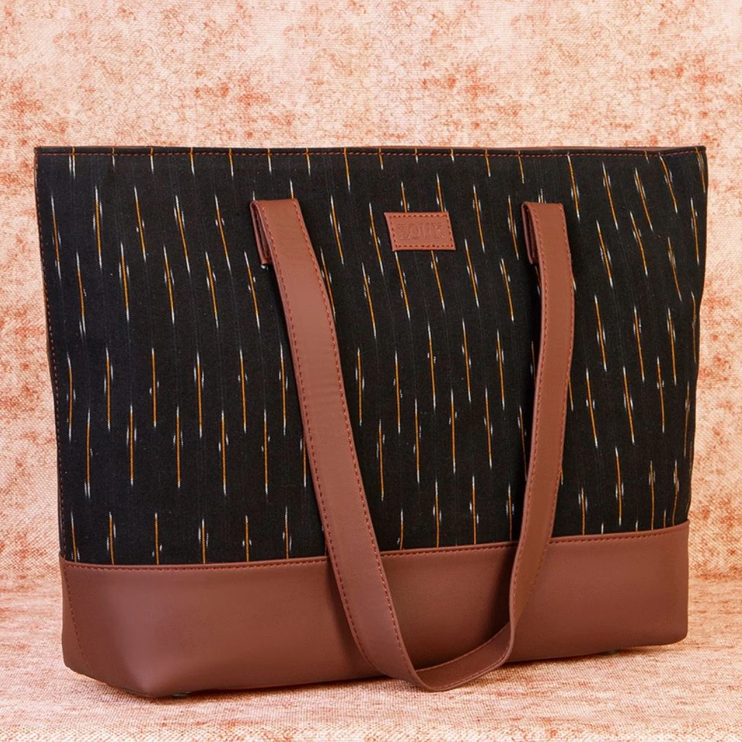 Ikat GreRe Shoulder Tote Bag - Image 3