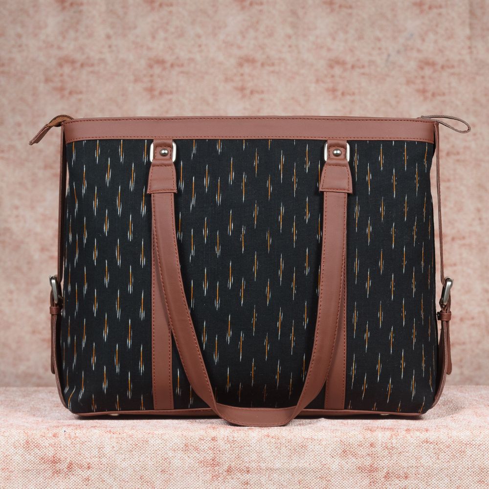 Ikat GreRe - Women's Office Bag & Chain Wallet Combo - Image 3