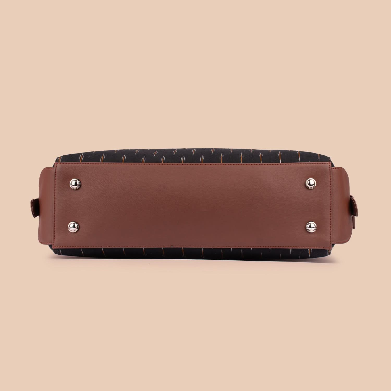 Ikat GreRe Women's Work Bag Brown - Image 10