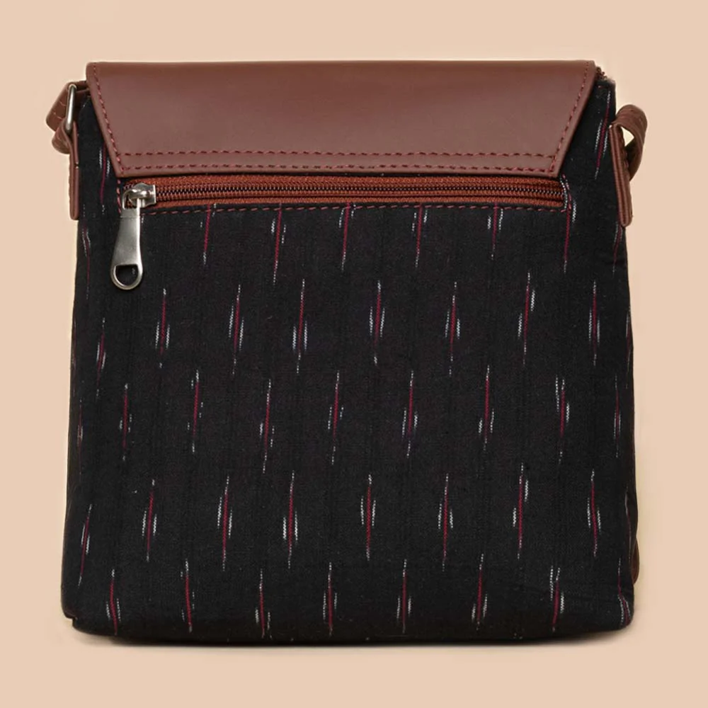 Ikat GreRed Flap Sling Bag - Image 2