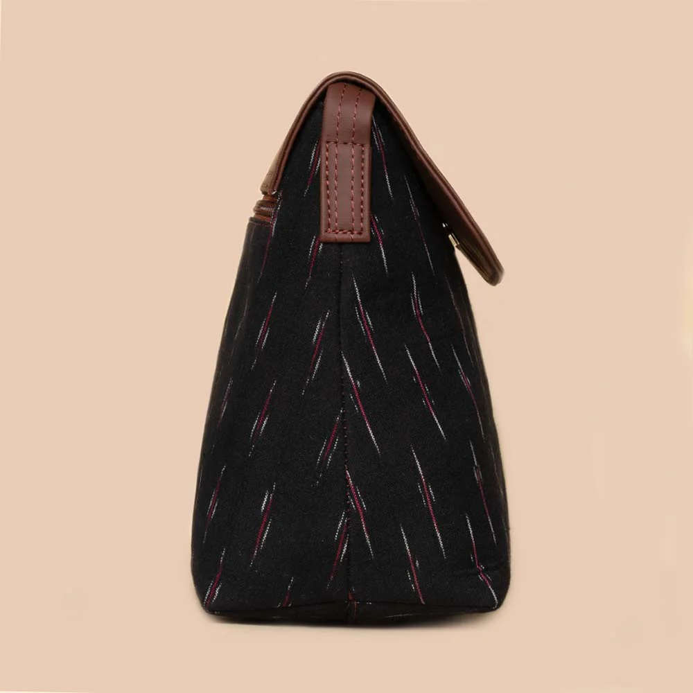 Ikat GreRed Flap Sling Bag - Image 6