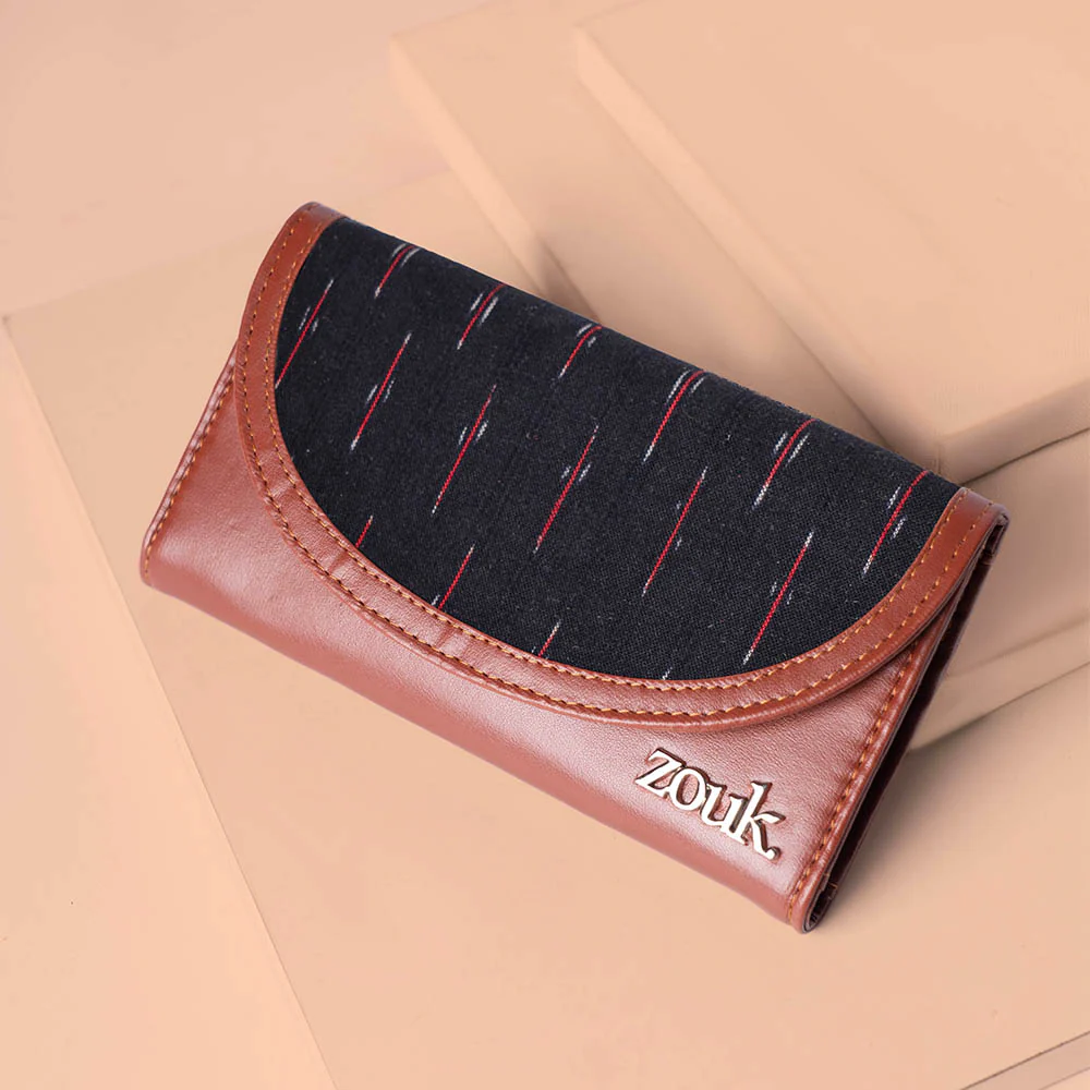 Ikat GreRed Kyra Flap Wallet - Image 2