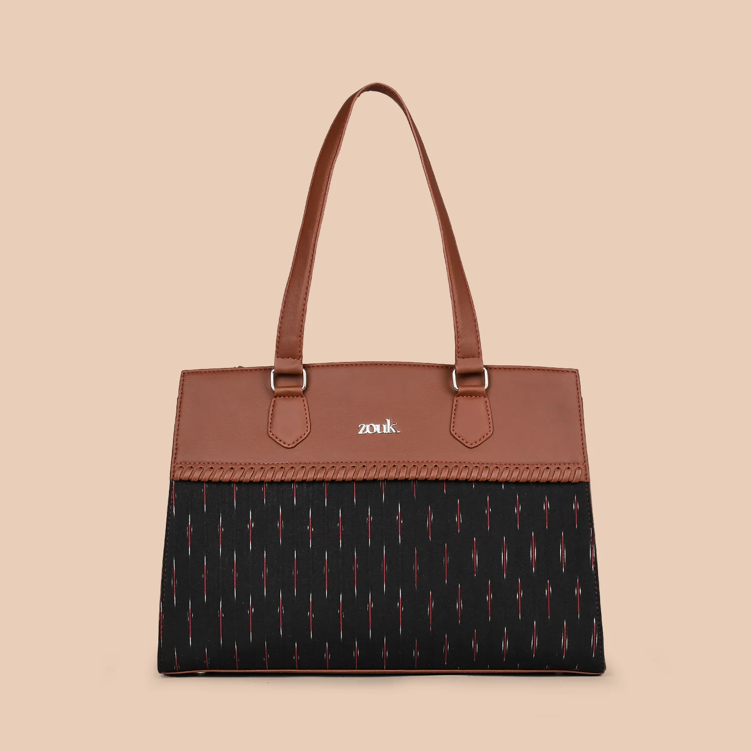 Ikat GreRed Statement Business Bag - Image 3