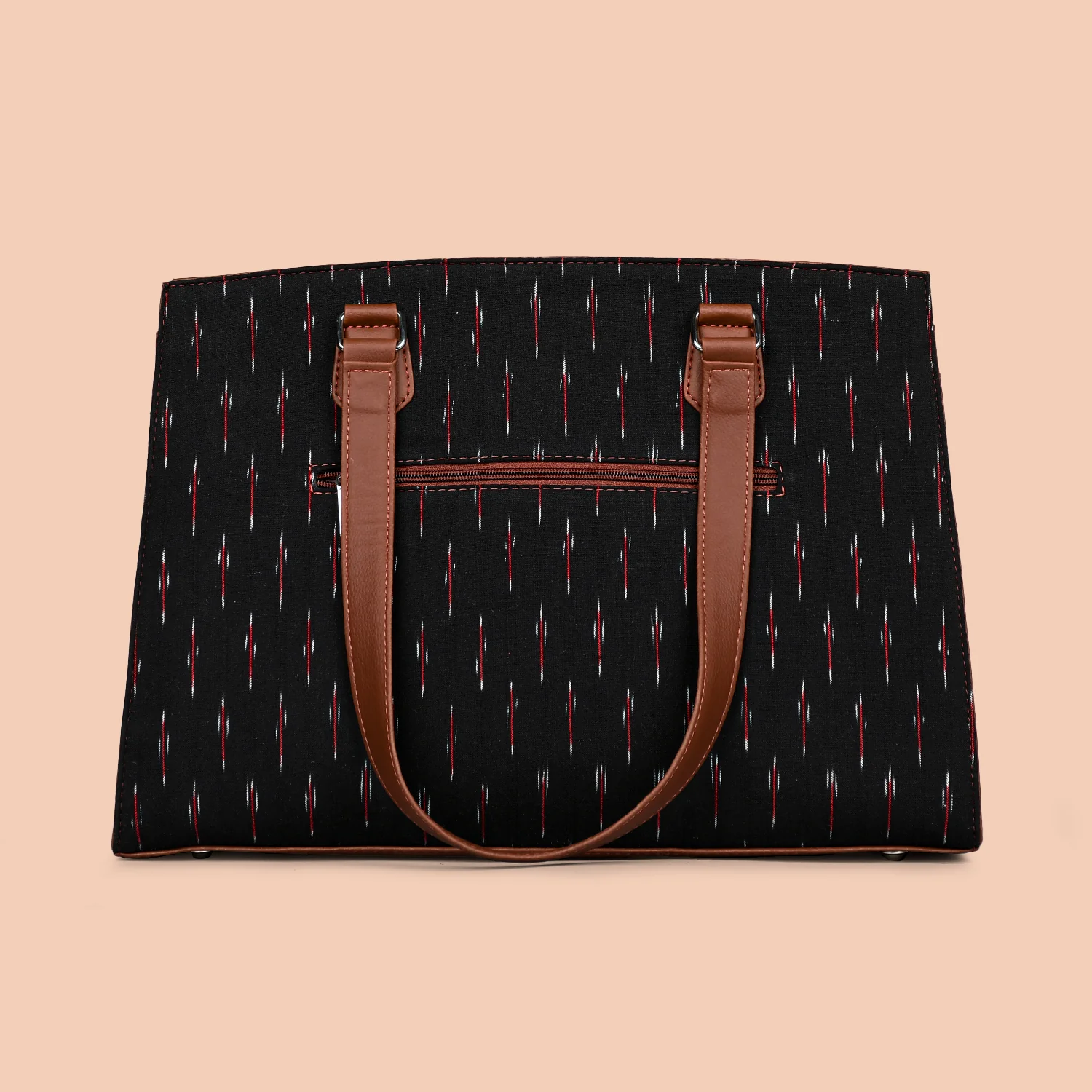 Ikat GreRed Statement Business Bag - Image 4