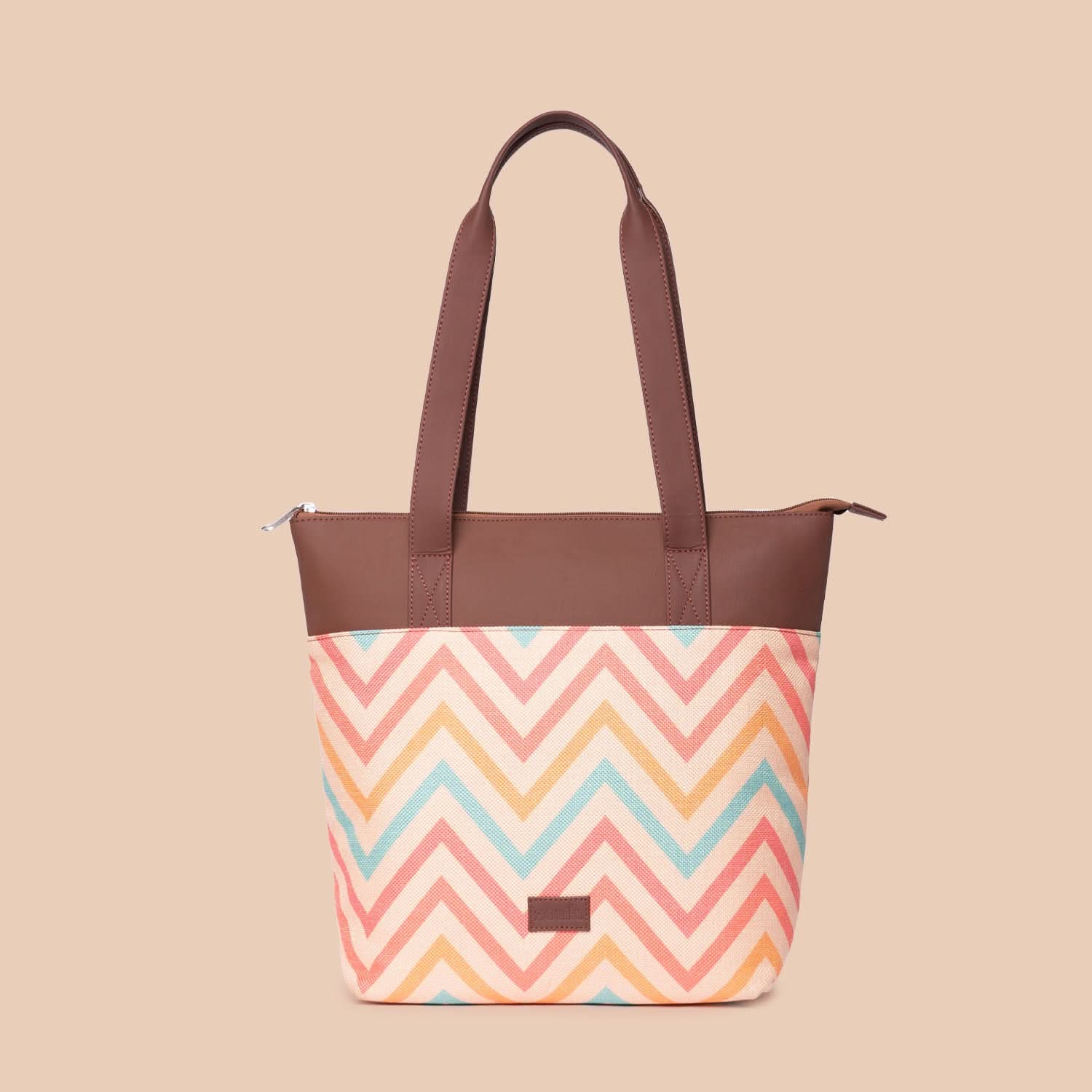 Ikat GreRed & WavBeach - Classic Business Bag & Everyday Tote Combo - Image 5