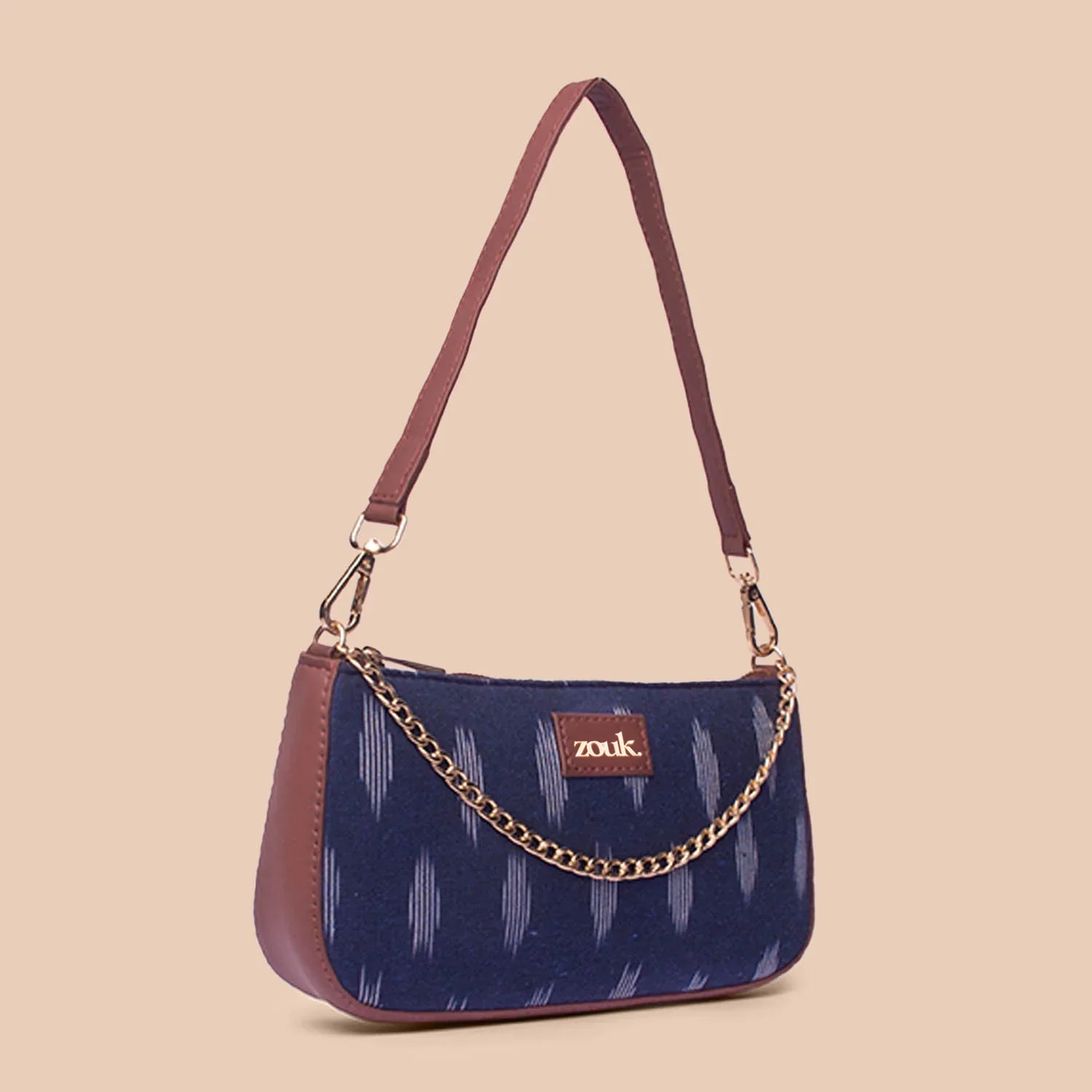 Ikat Jet Blue Baguette - Image 3
