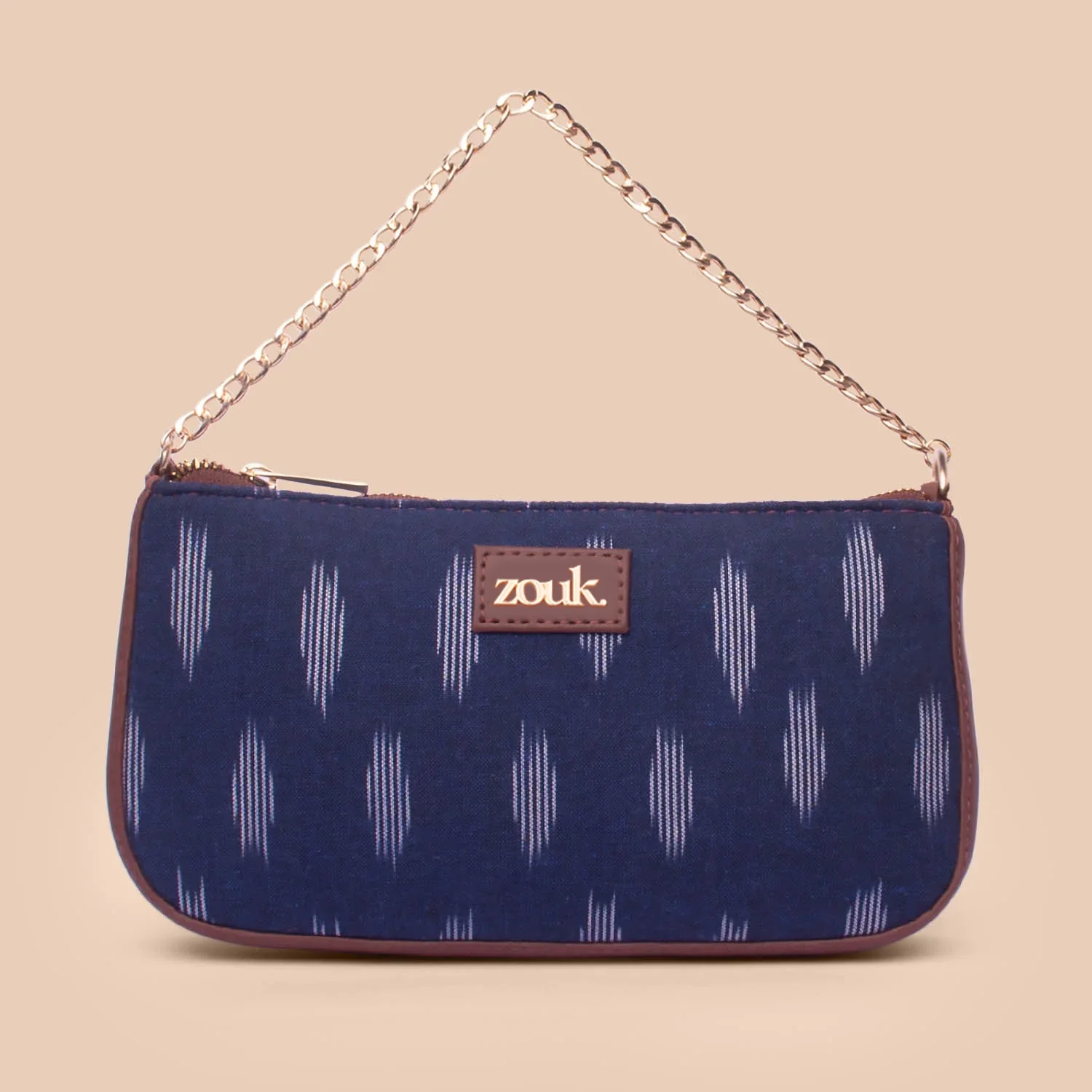 Ikat Jet Blue Baguette - Image 4