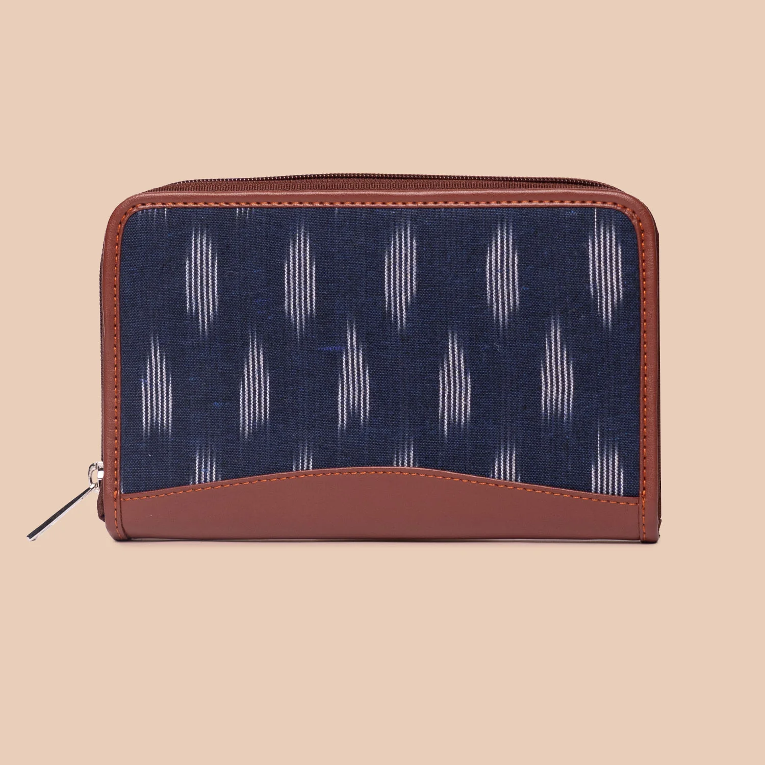 Ikat Jet Blue Chain Wallet - Image 2