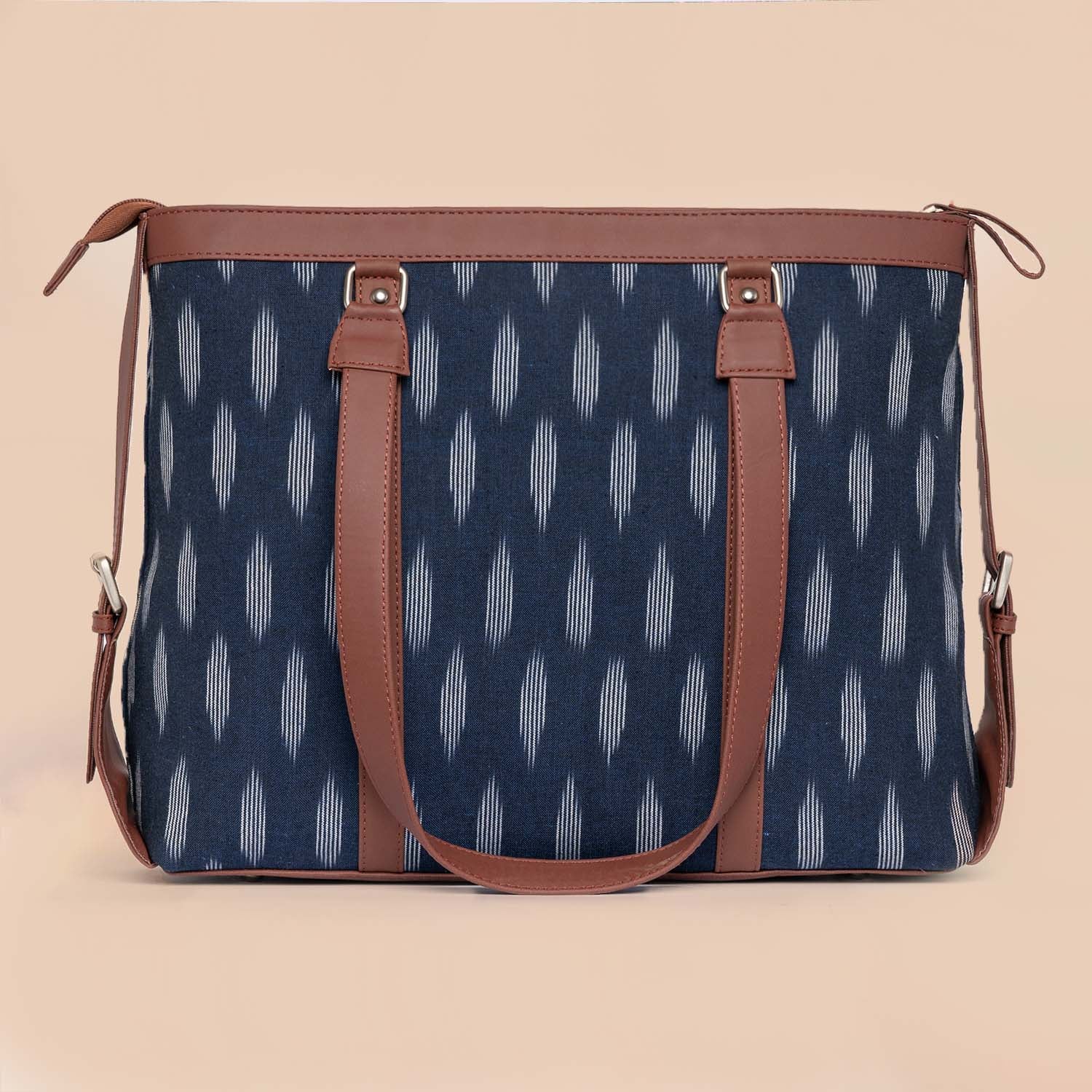 Ikat Jet Blue Women's Office Bag - Image 2