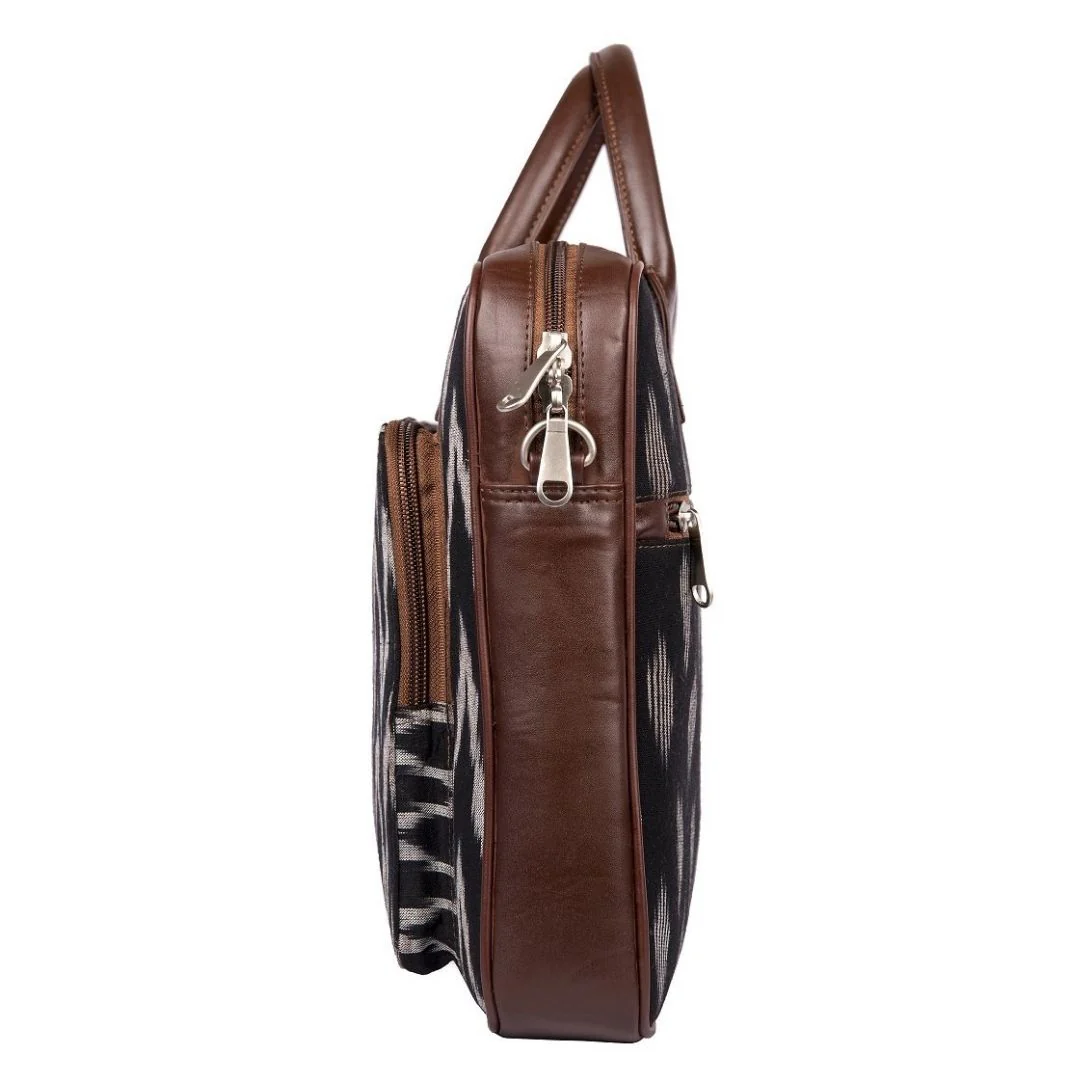 Ikat Print Laptop Bag - Image 8