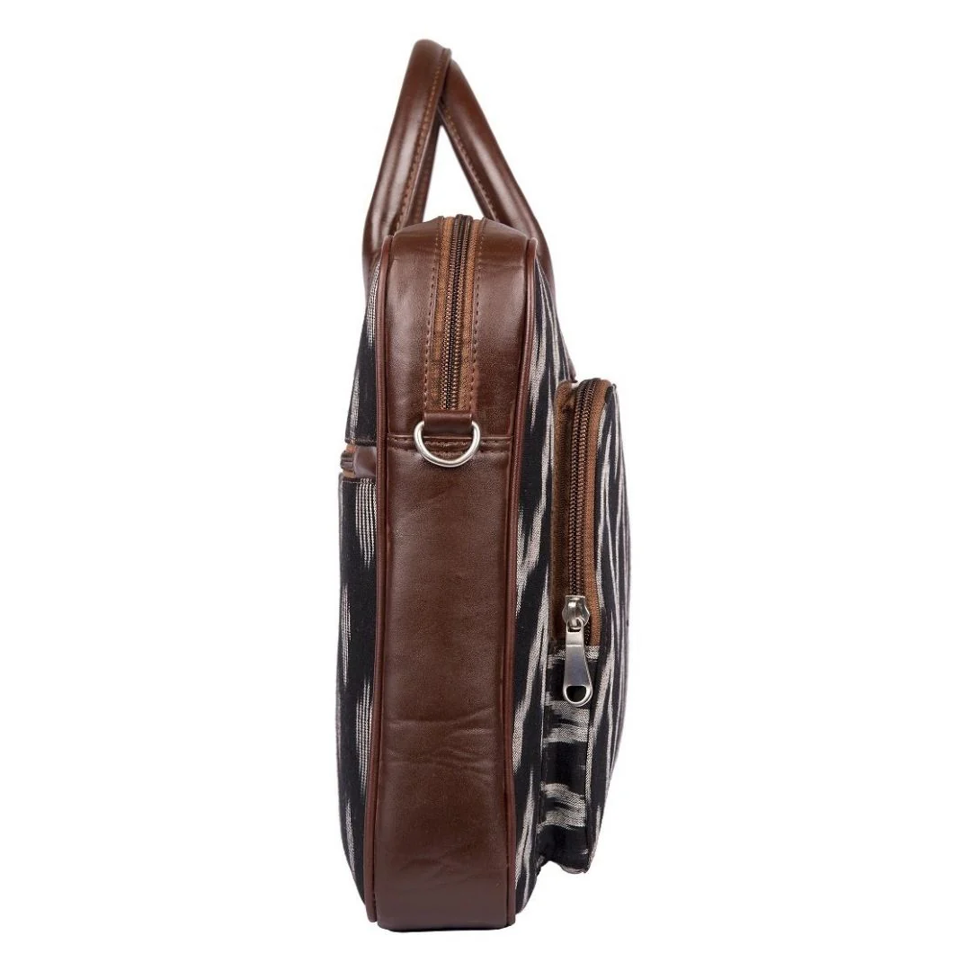Ikat Print Laptop Bag - Image 9