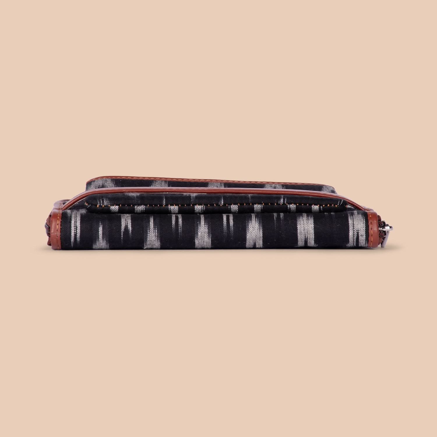 Ikat Wave Classic Zipper Wallet - Image 5