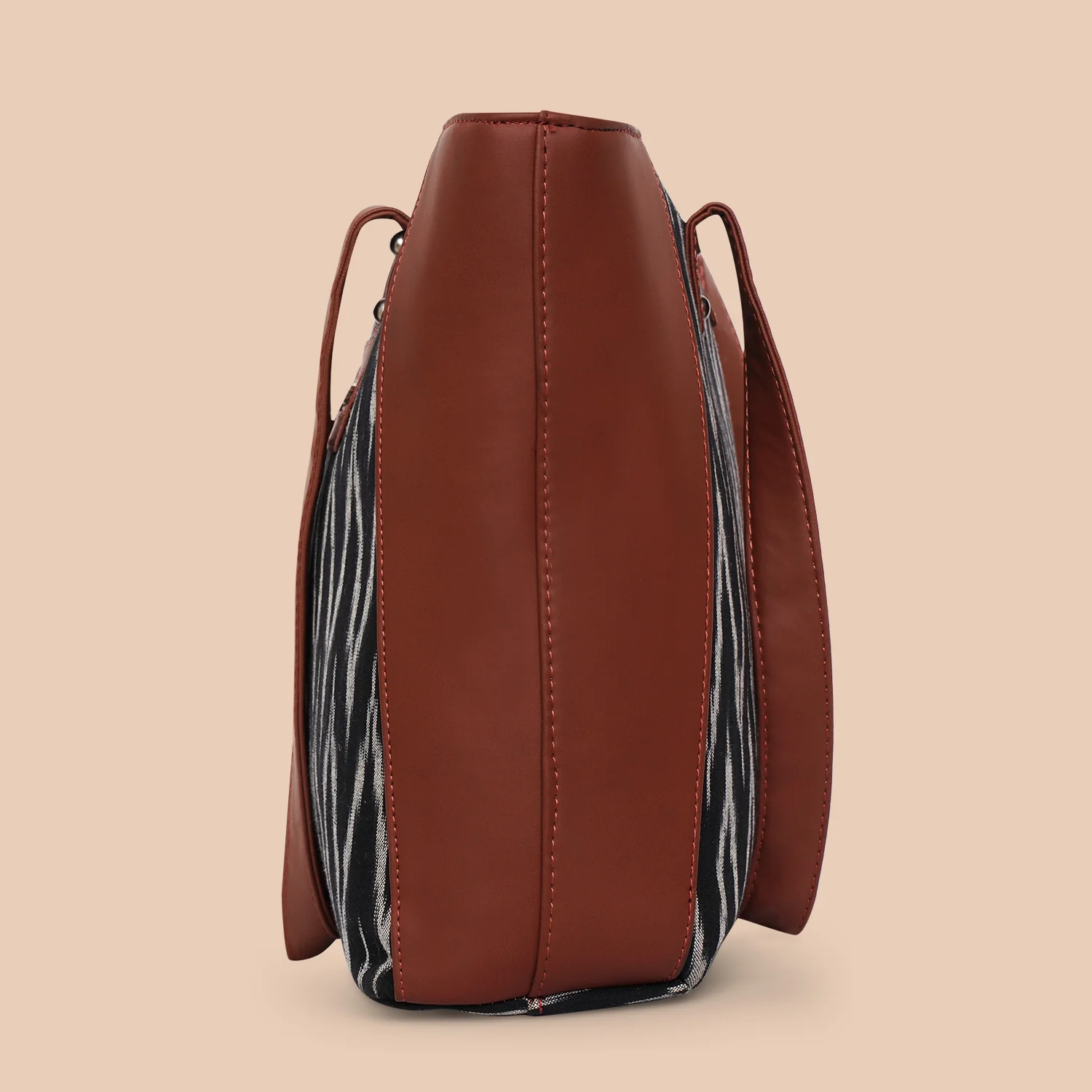 Ikat Wave Side Tote Bag - Image 9