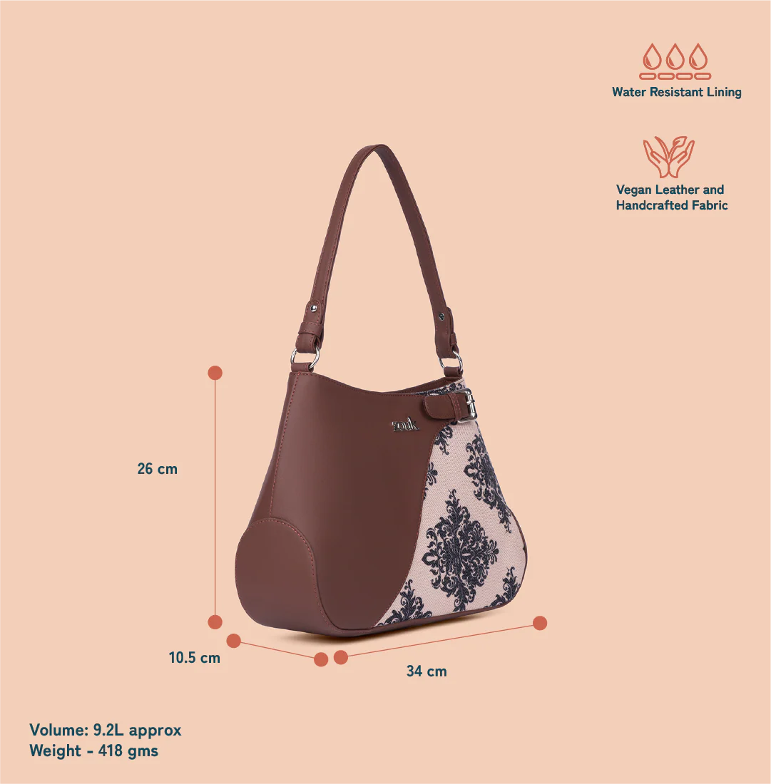 Ira Handbag - Mughal Motif - Image 5