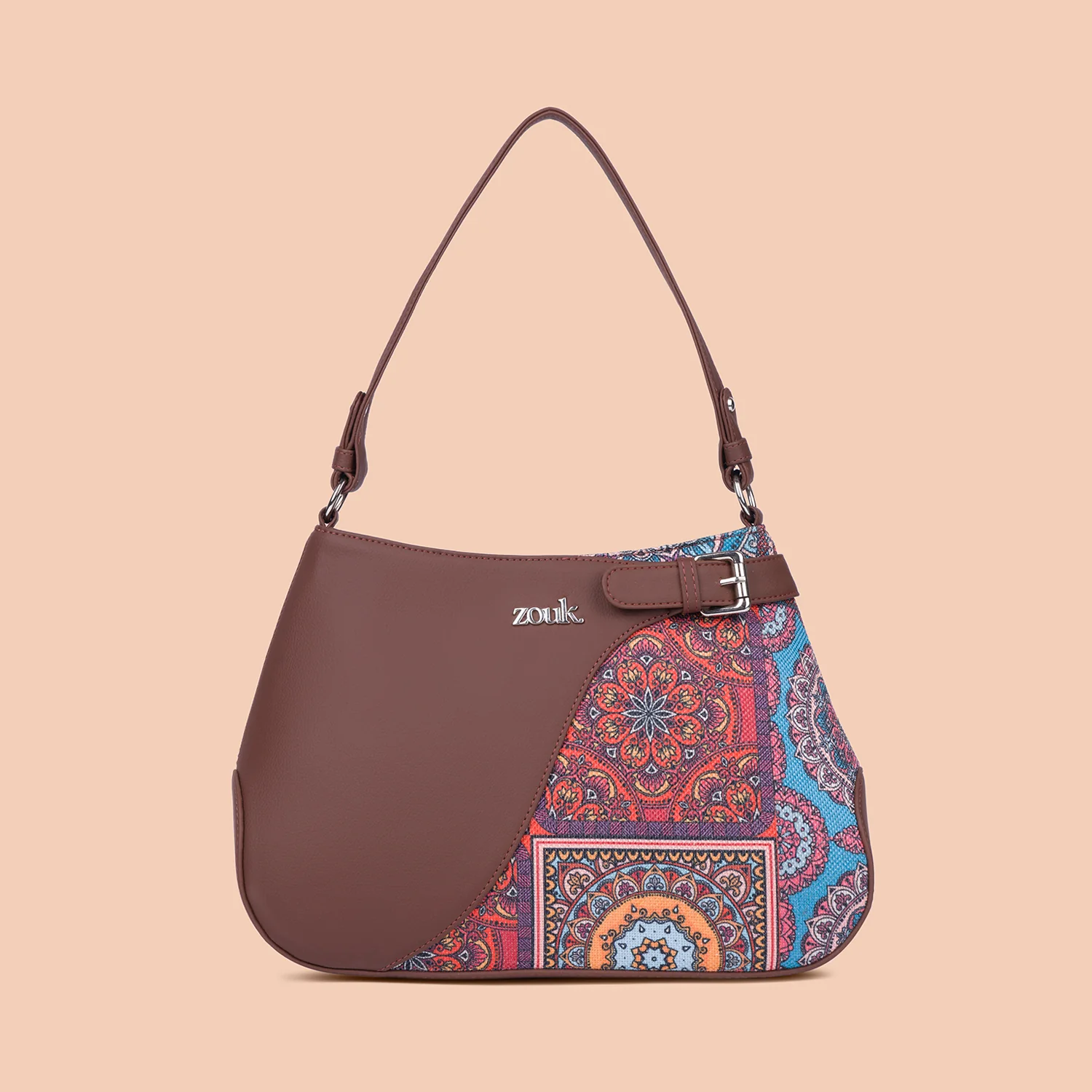 Ira Handbag - Multicolor Mandala Print - Image 2