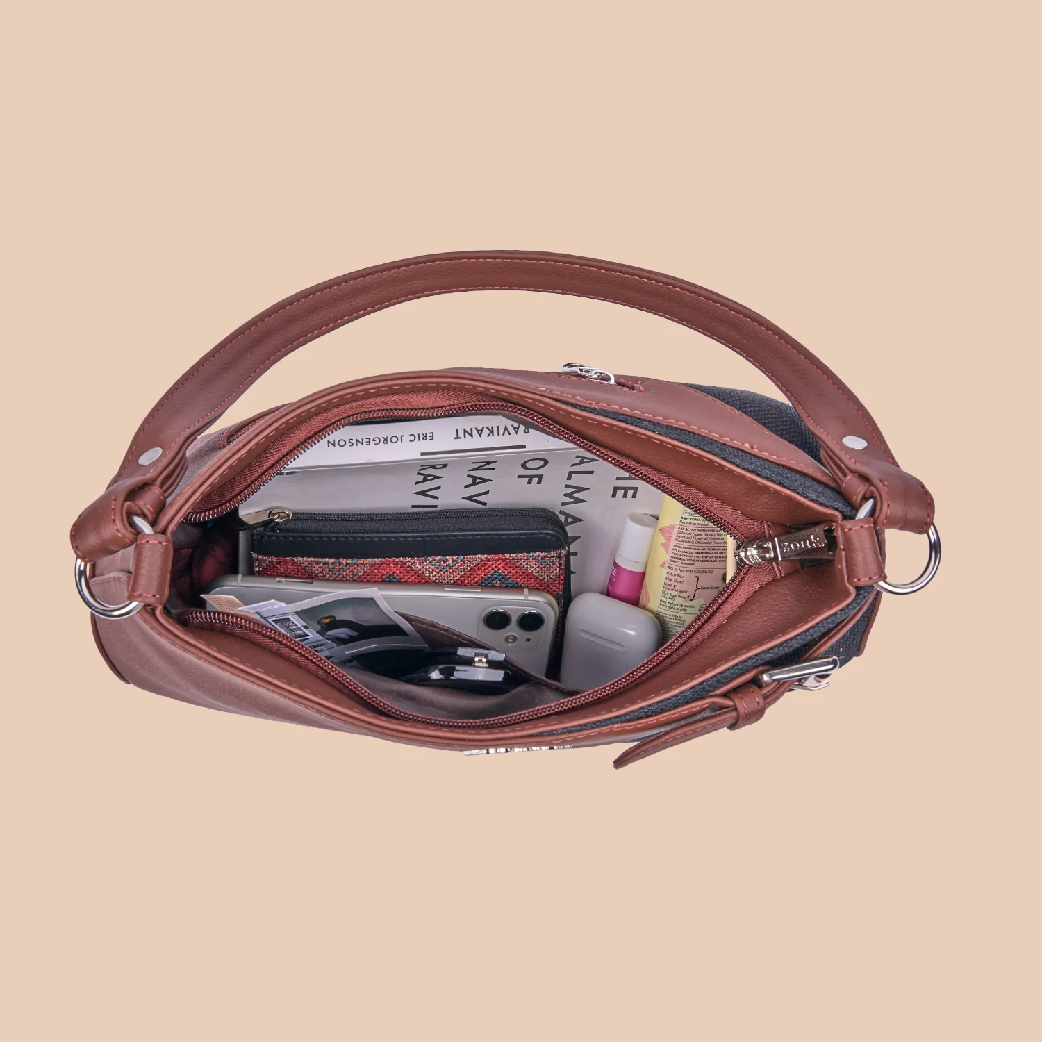 Ira Handbag - Nicobar Coral - Image 7