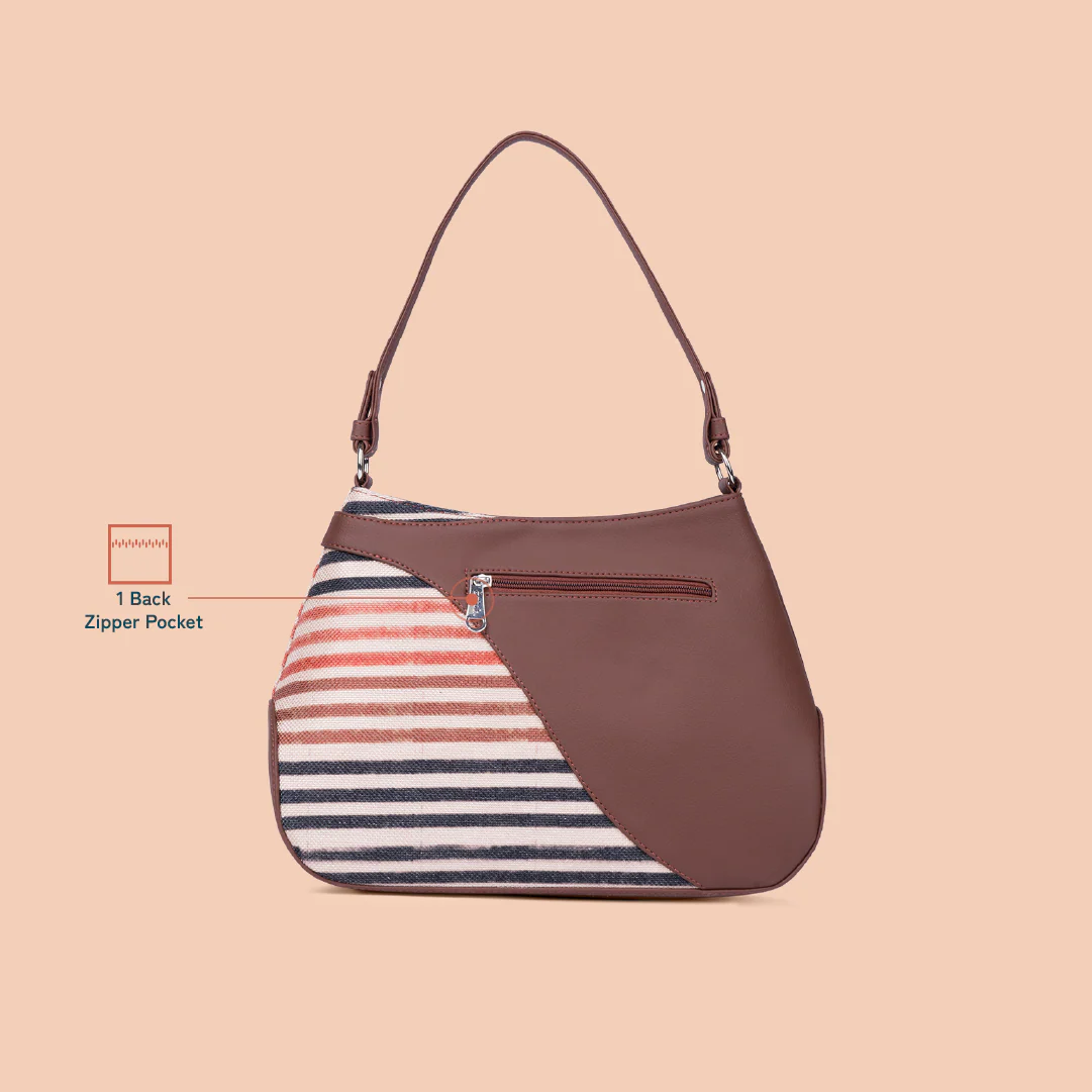 Ira Handbag - Qutub Stripes - Image 3