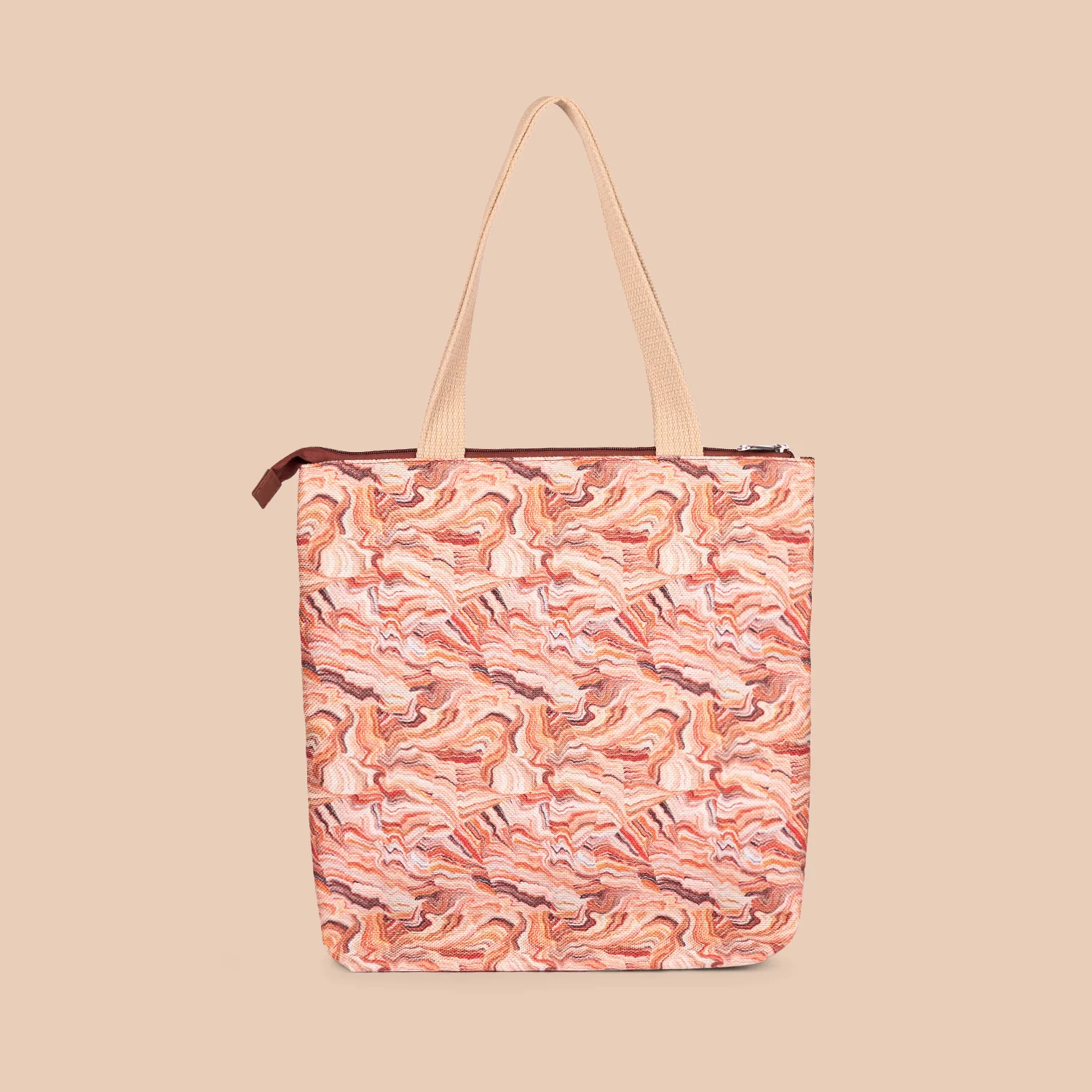 Ivy Tote Bag - Nicobar Coral - Image 4