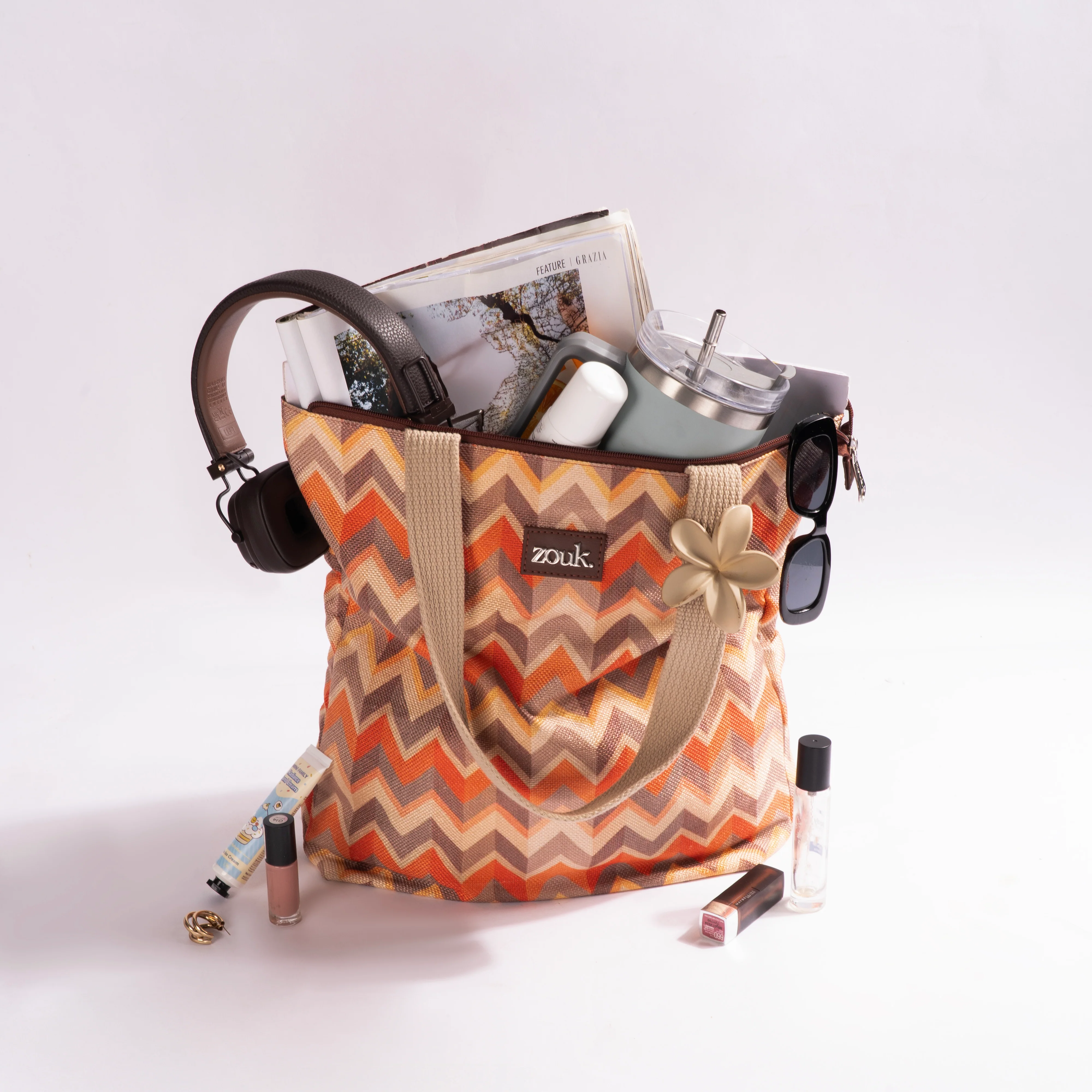 Ivy Tote Bag - Tidal Wave