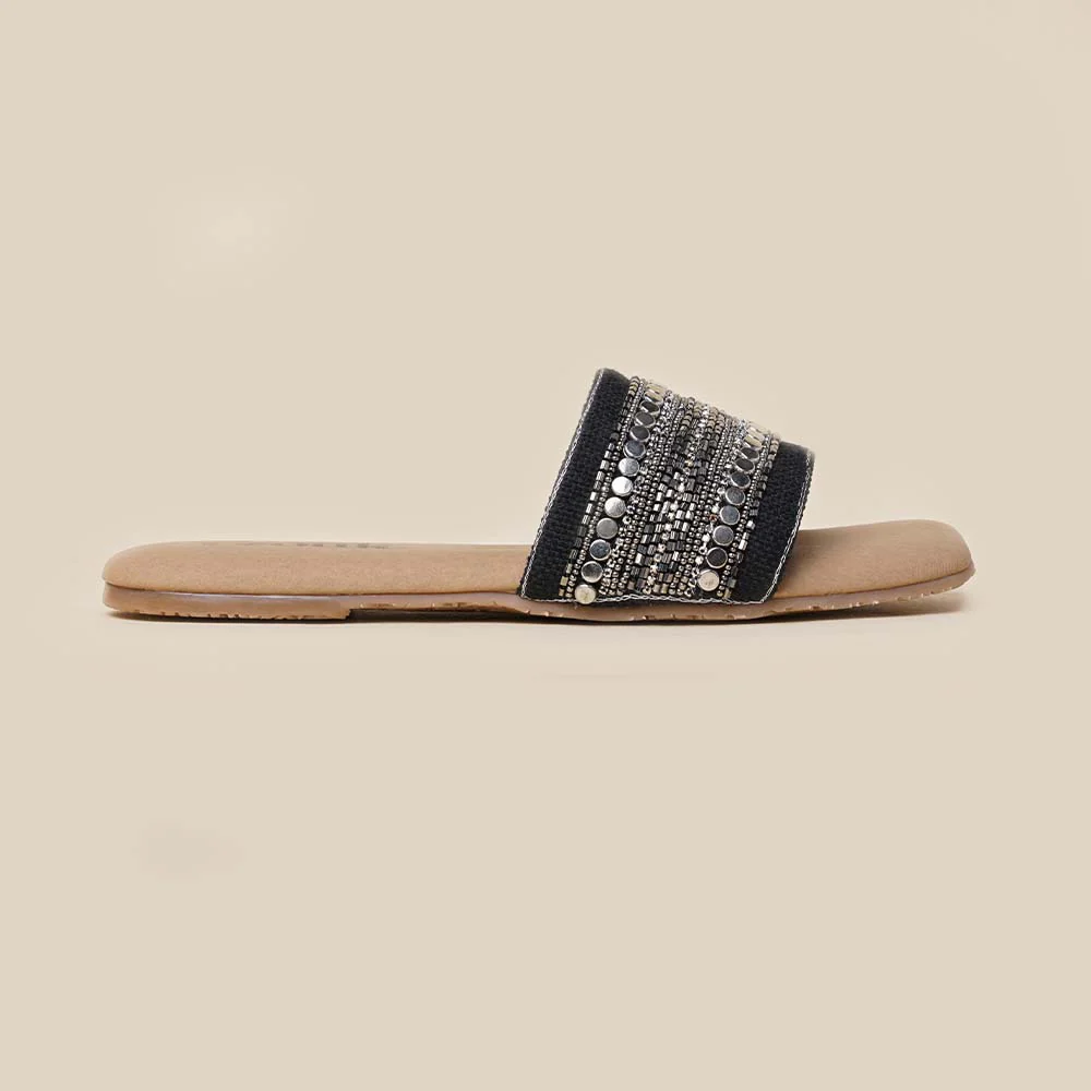 Jaipur Bohemian Oxidised Flats - Image 9