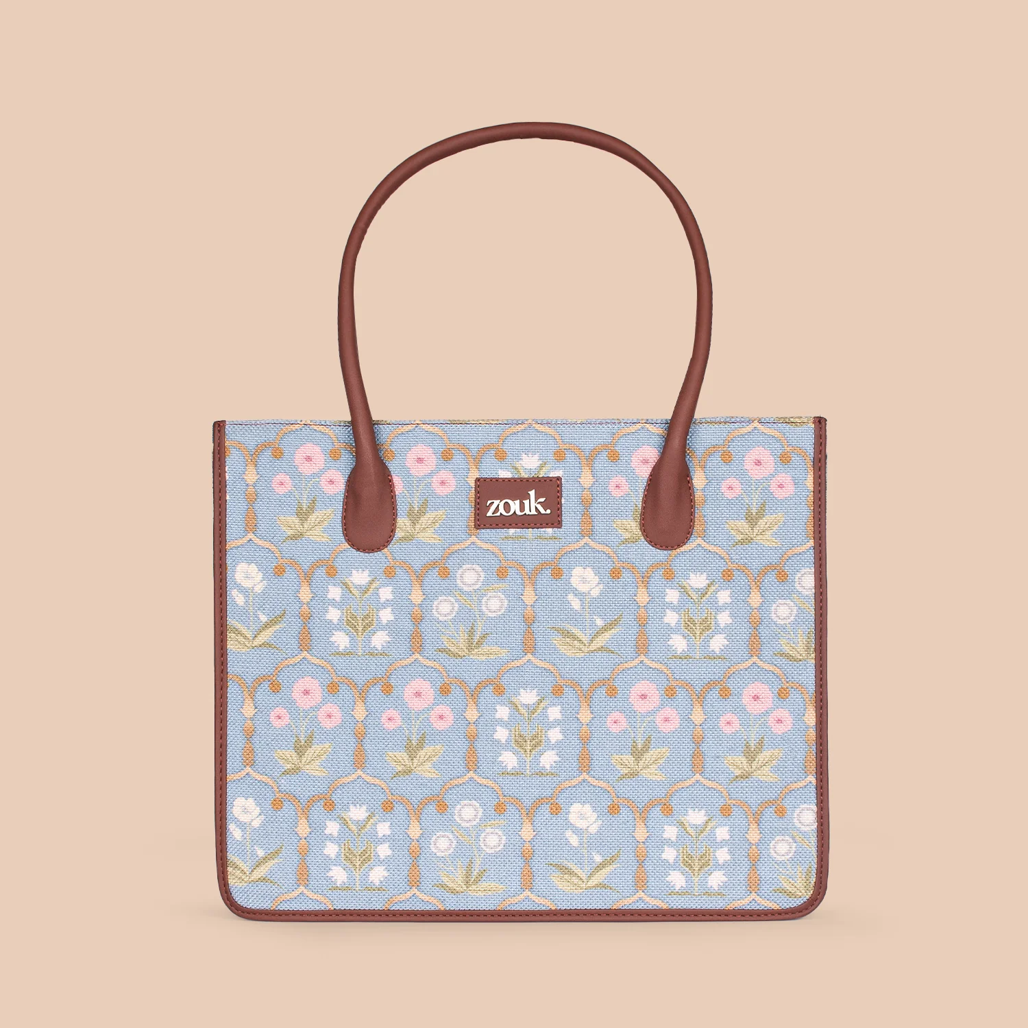 Jaipur Fresco Blue Book Tote - Image 4