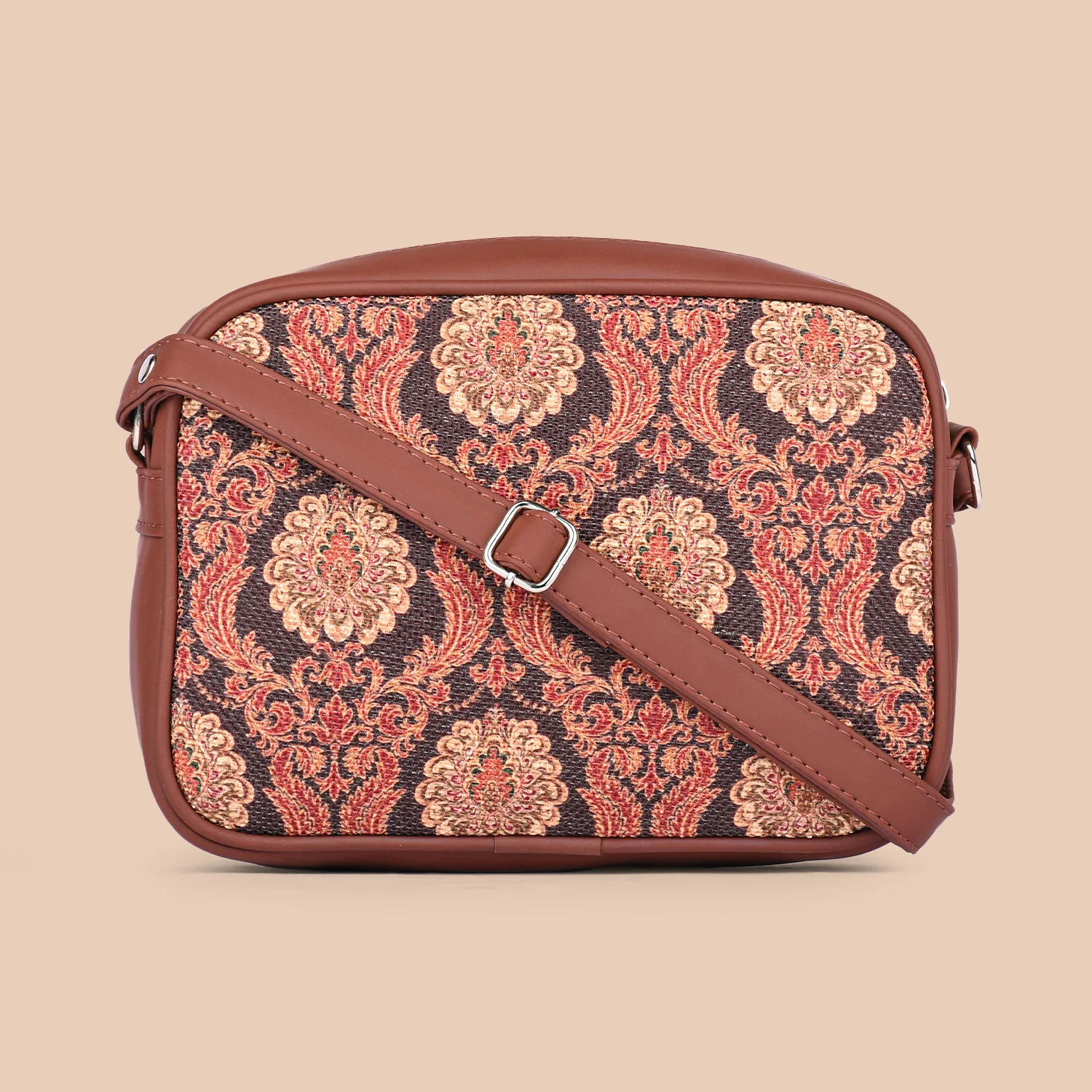 Jodhpur Damask Sling Bag - Image 3