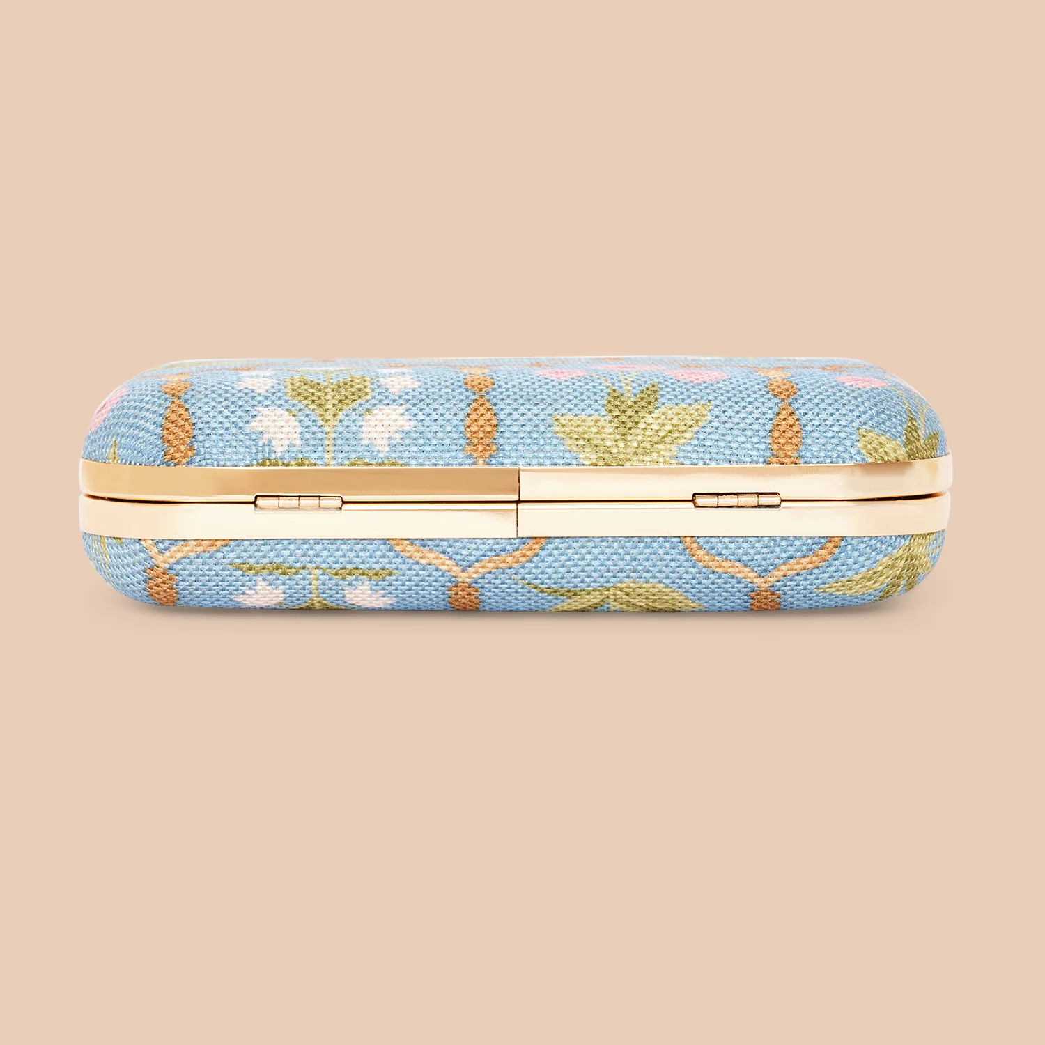 Jaipur Fresco Blue Clutch - Image 9