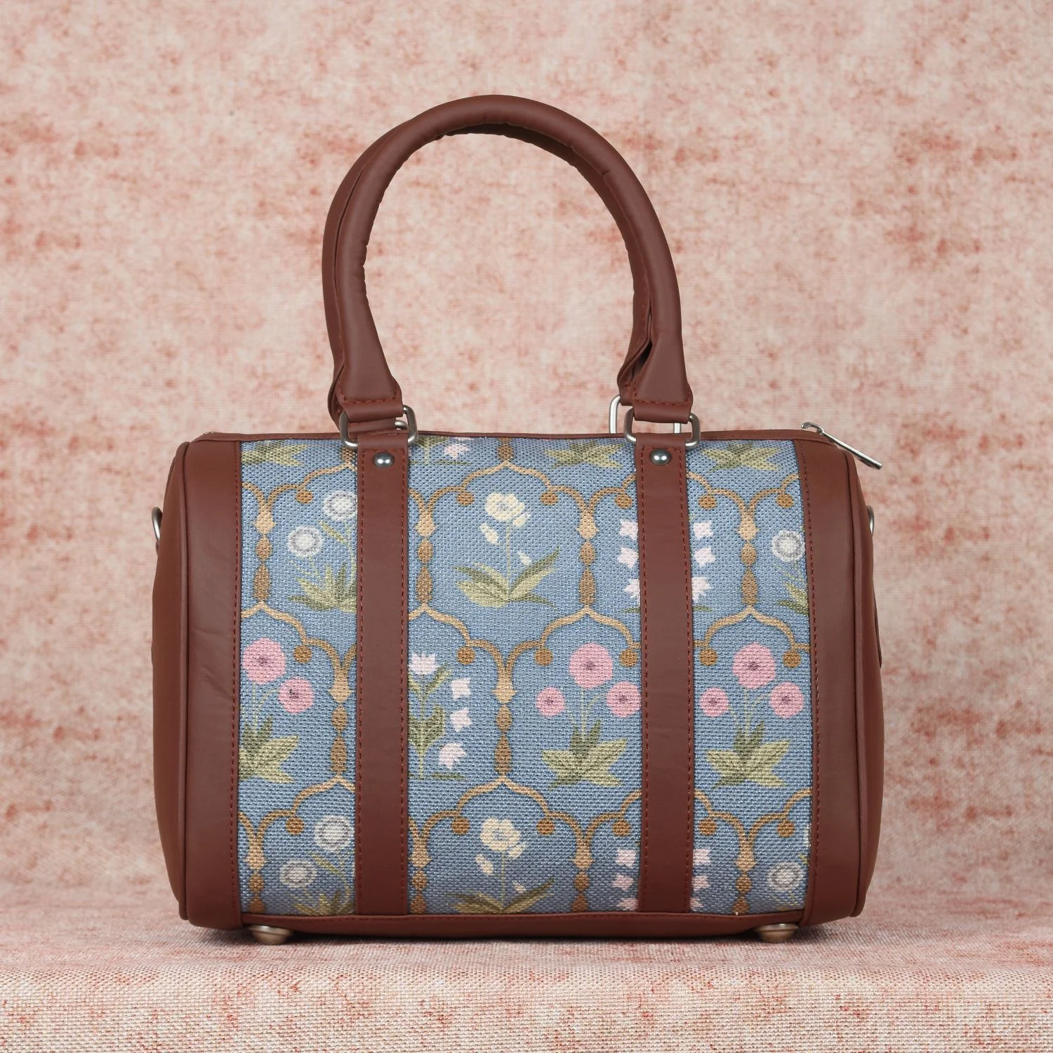 Jaipur Fresco Blue Handbag - Image 3