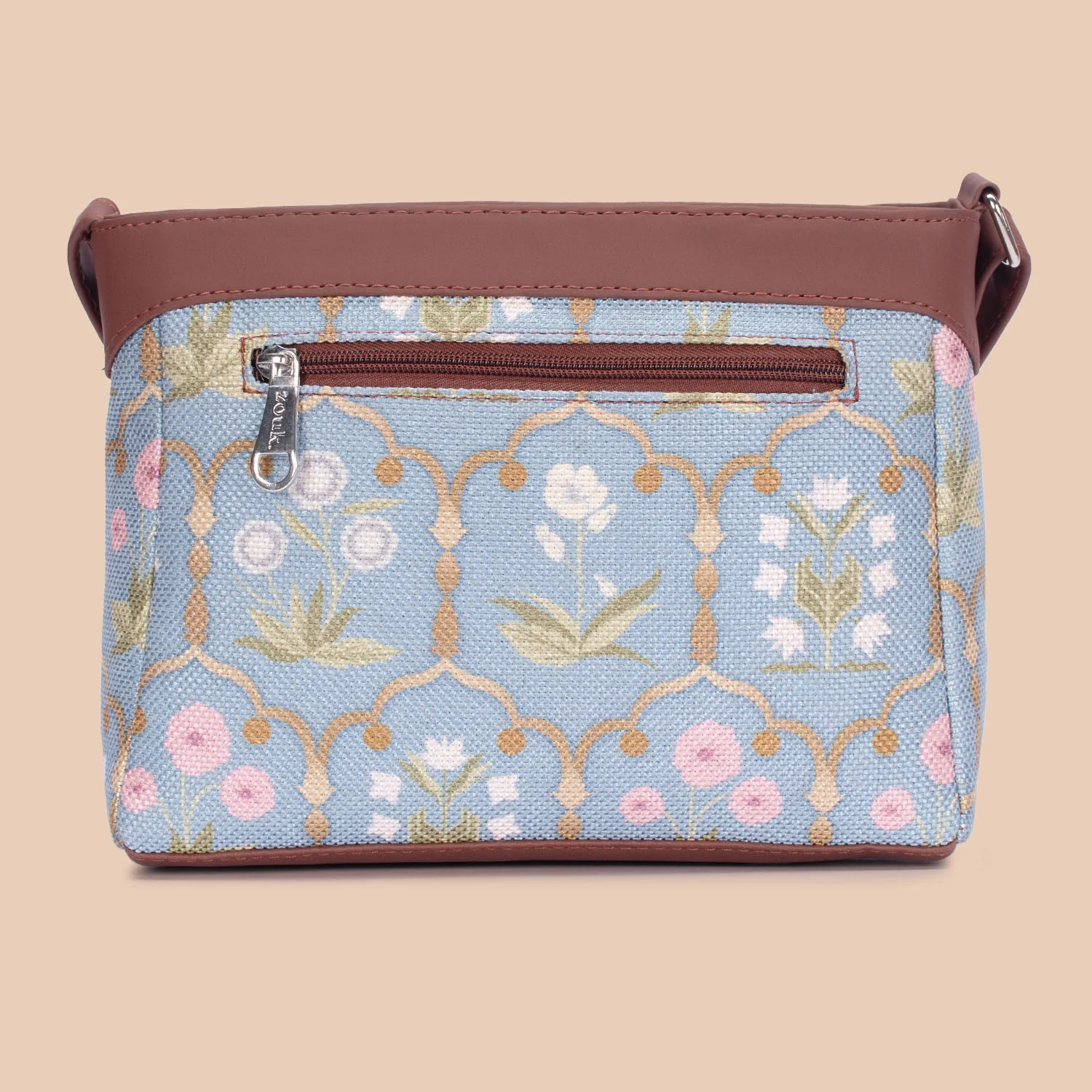 Jaipur Fresco Blue Harmony Sling Bag - Image 4