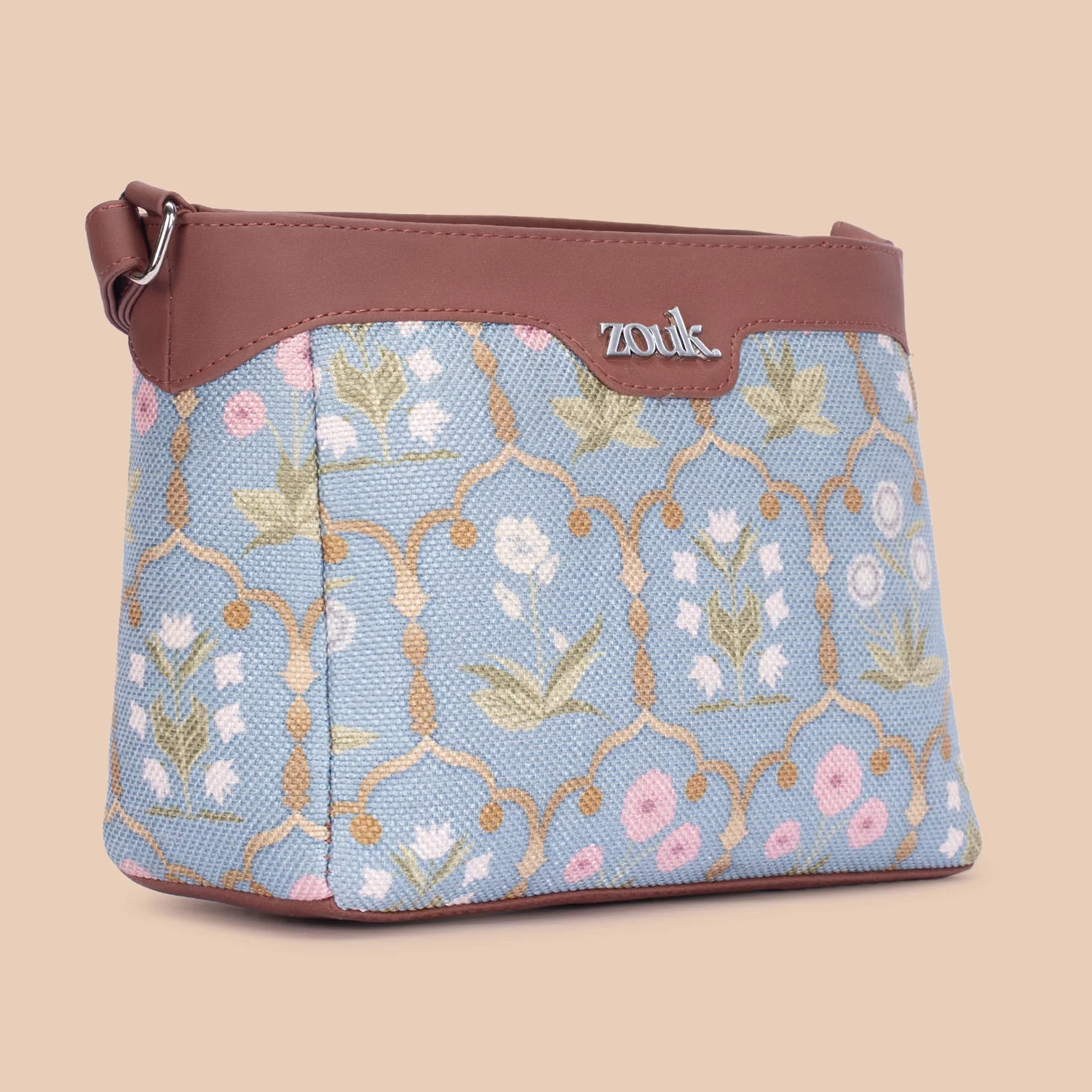 Jaipur Fresco Blue Harmony Sling Bag - Image 5