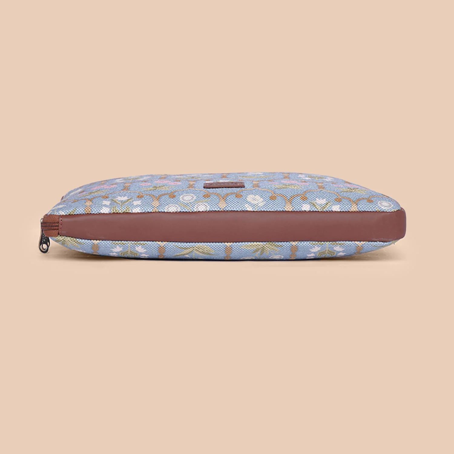 Jaipur Fresco Blue L-Zippered Laptop Sleeve - Image 9