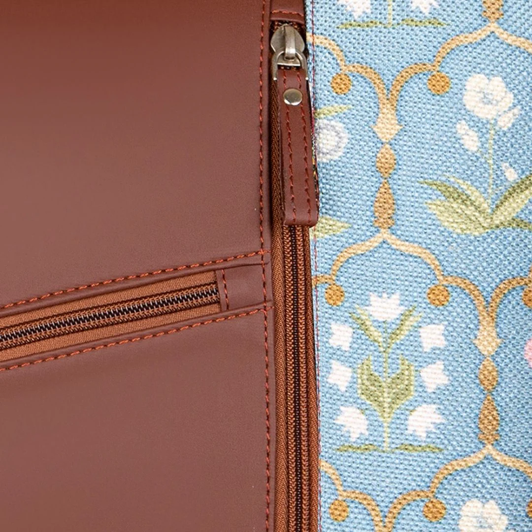 Jaipur Fresco Blue Laptop Backpack - Image 5