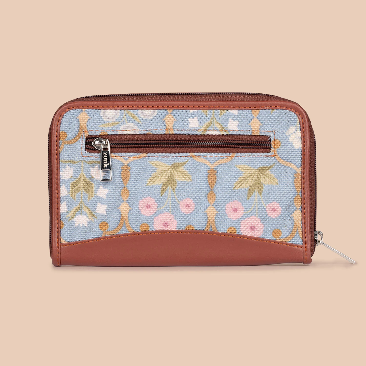 Jaipur Fresco Blue- Office Bag & Chain Wallet Combo - Image 9
