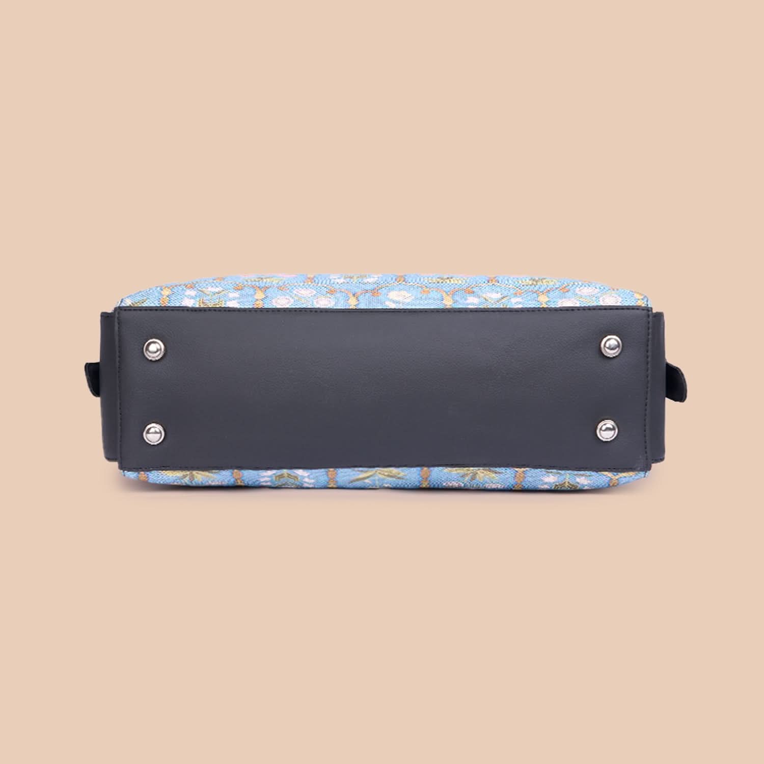 Jaipur Fresco Blue Women's Work Bag Black - Image 11