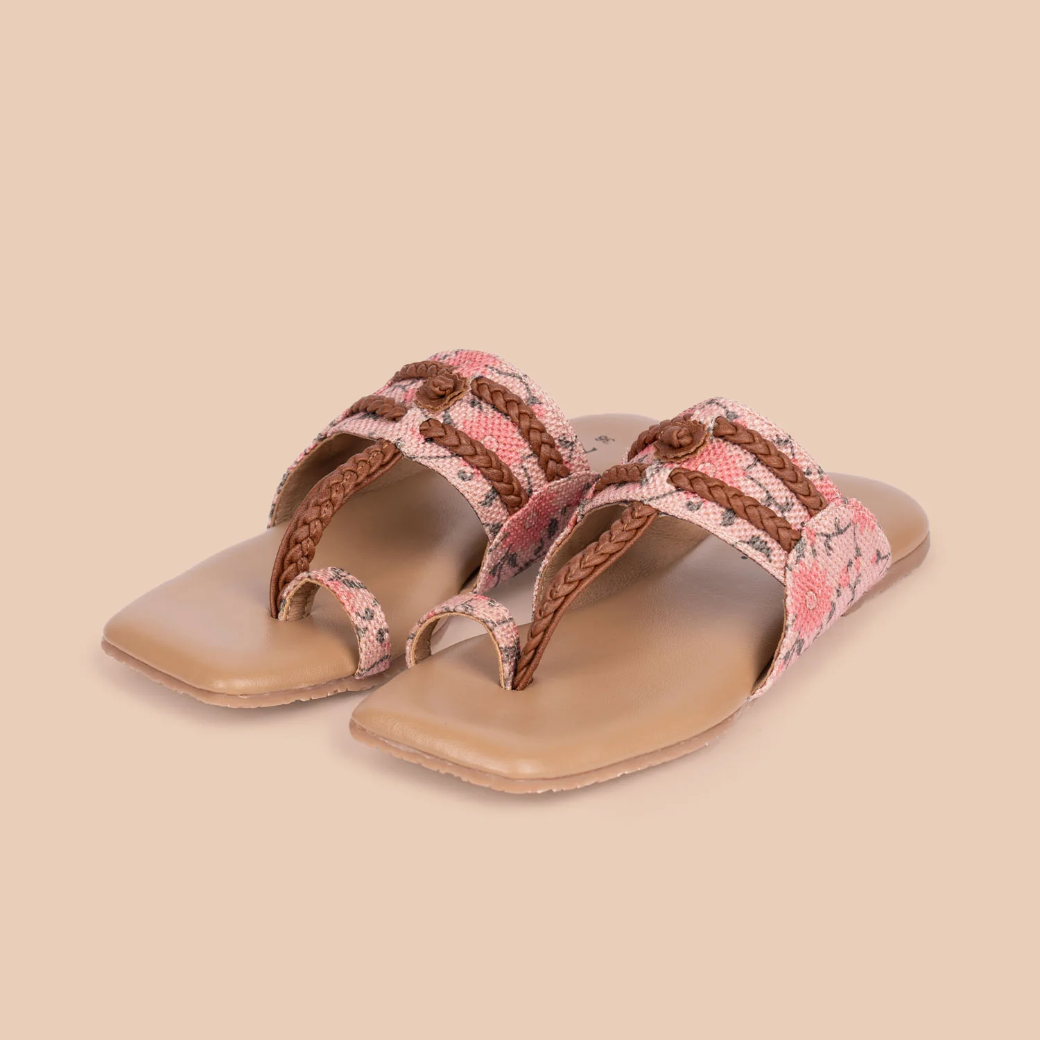 Jaipur Garden Braided Kolhapuri Chappal - Image 5