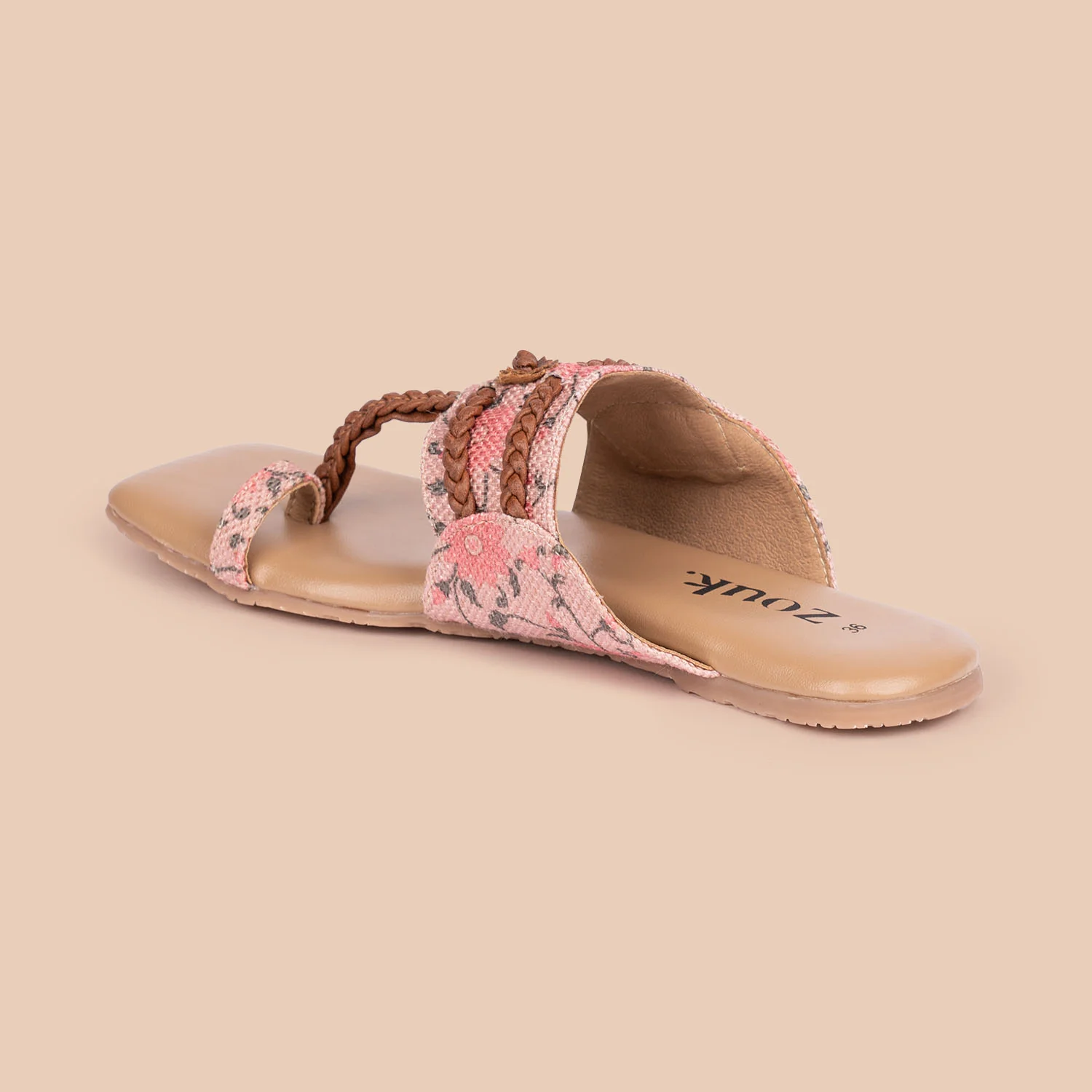 Jaipur Garden Braided Kolhapuri Chappal - Image 6