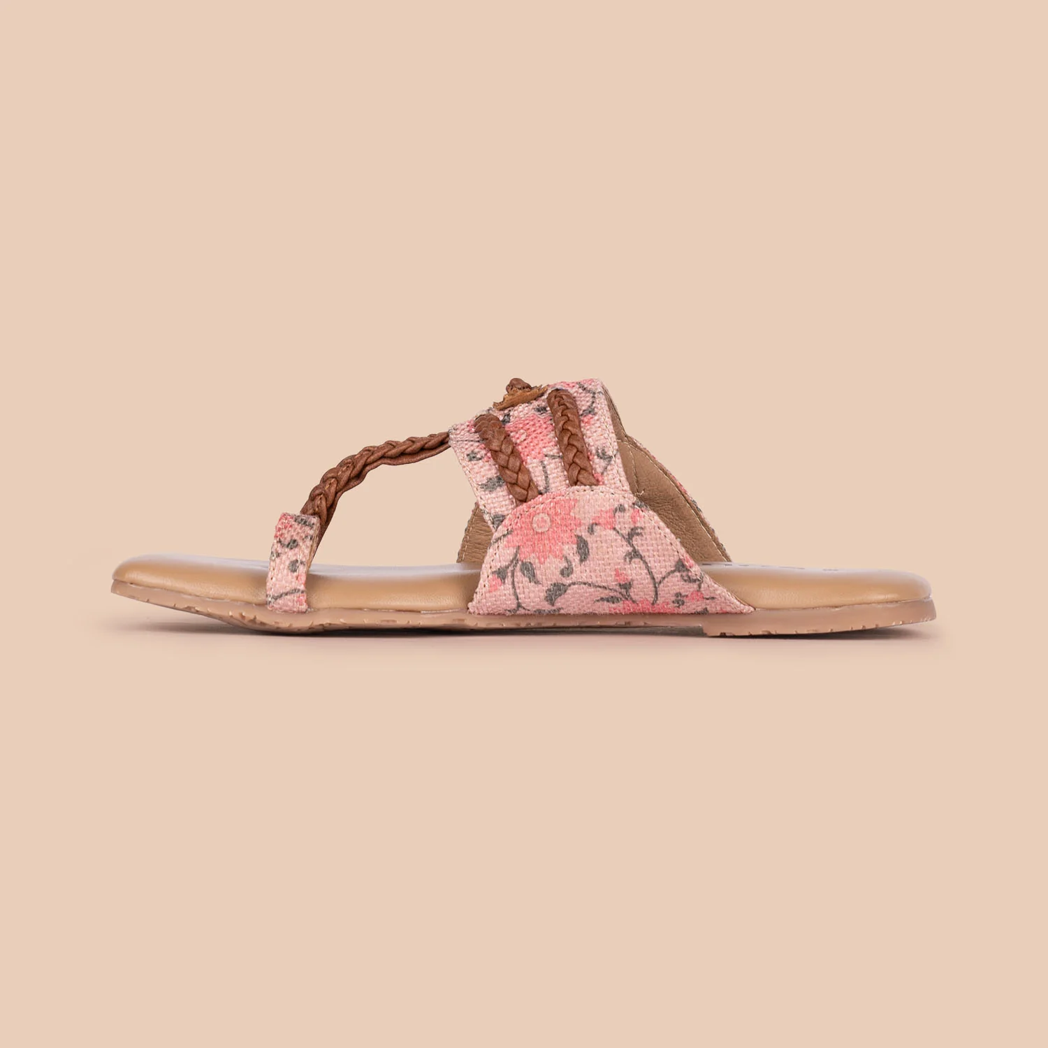 Jaipur Garden Braided Kolhapuri Chappal - Image 8