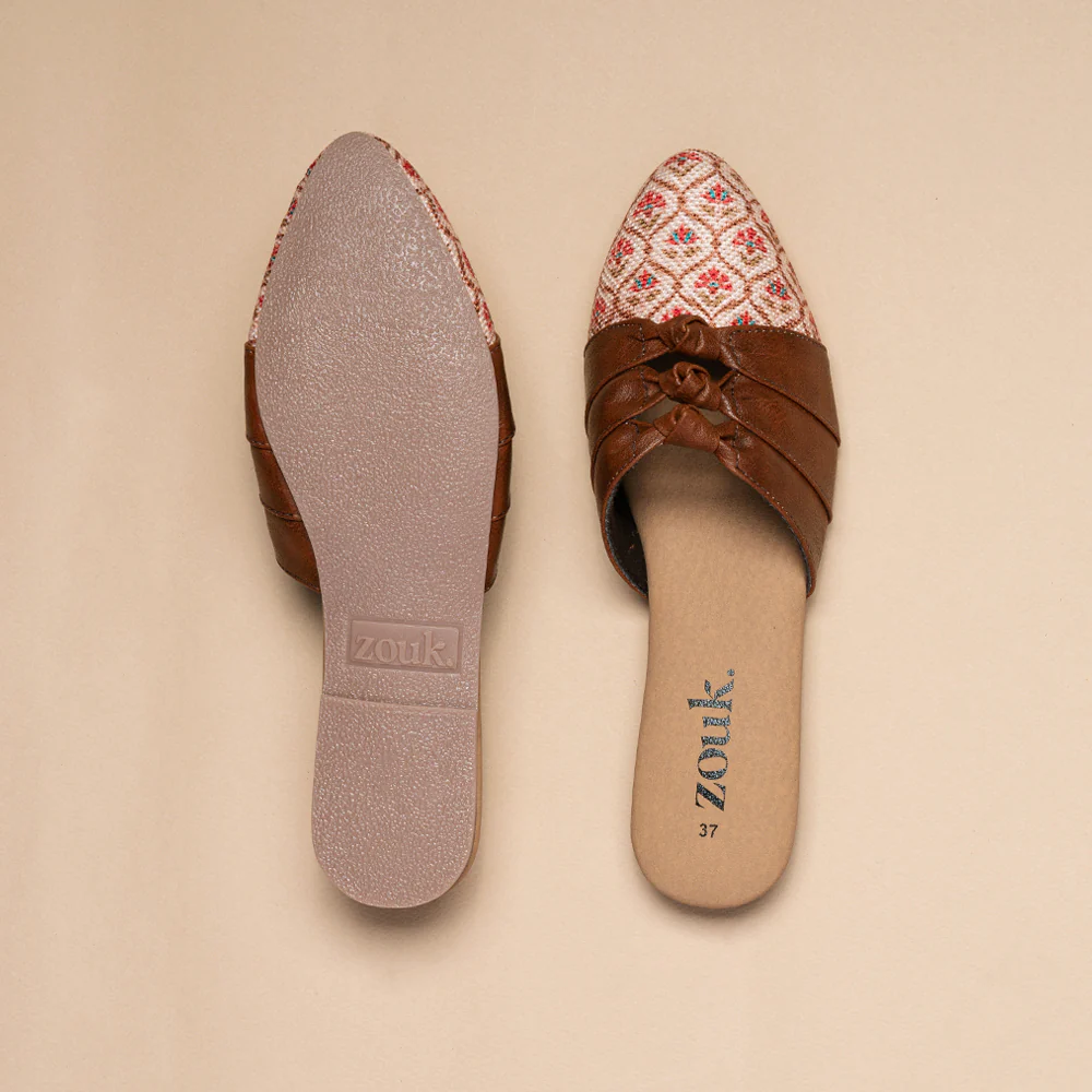 Jaipur Kamal Knotted Mule - Image 2