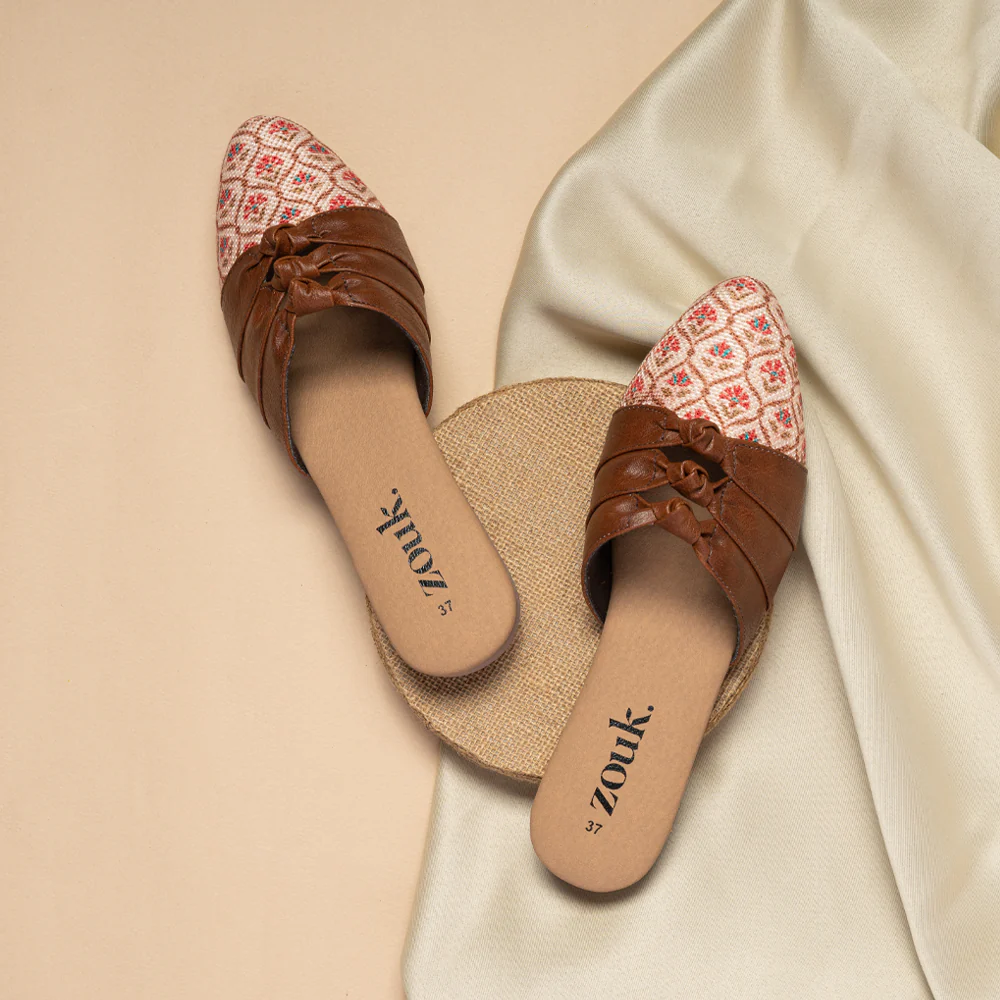 Jaipur Kamal Knotted Mule - Image 3