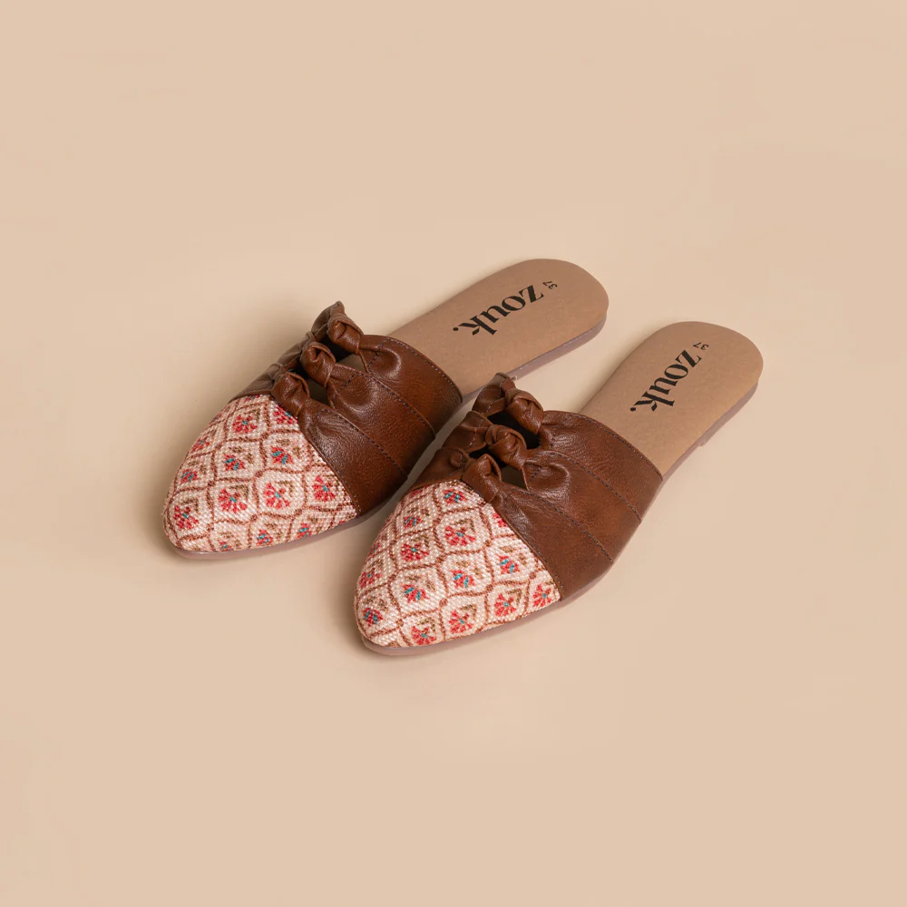 Jaipur Kamal Knotted Mule - Image 8