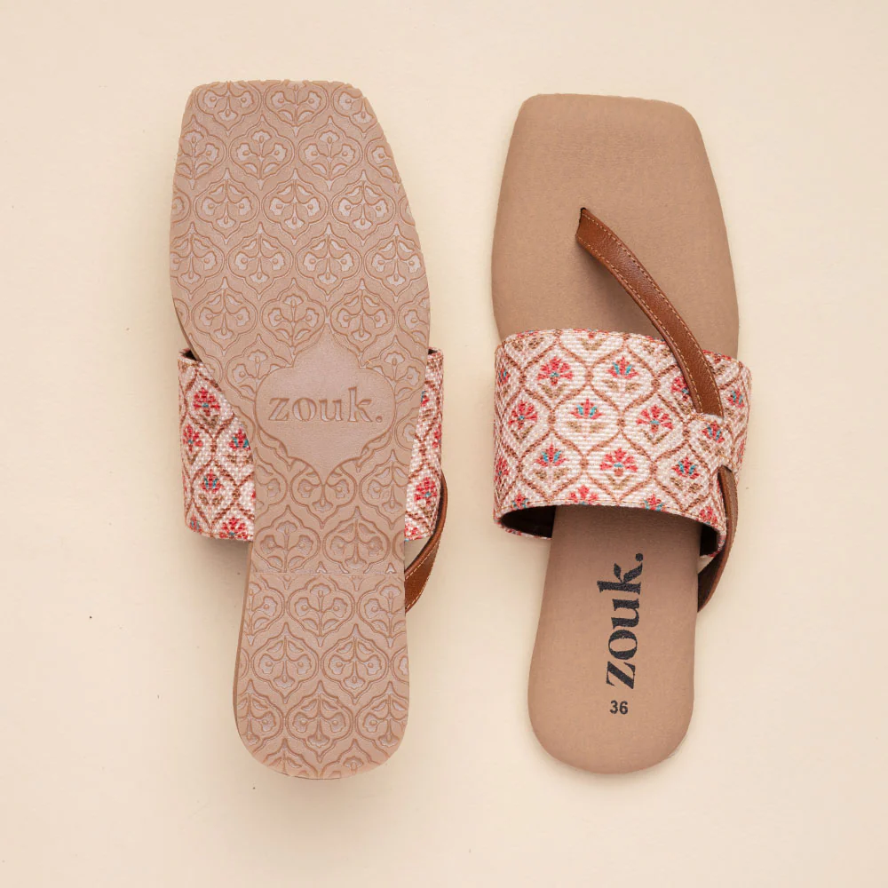 Jaipur Kamal Side Toe Flats - Image 2