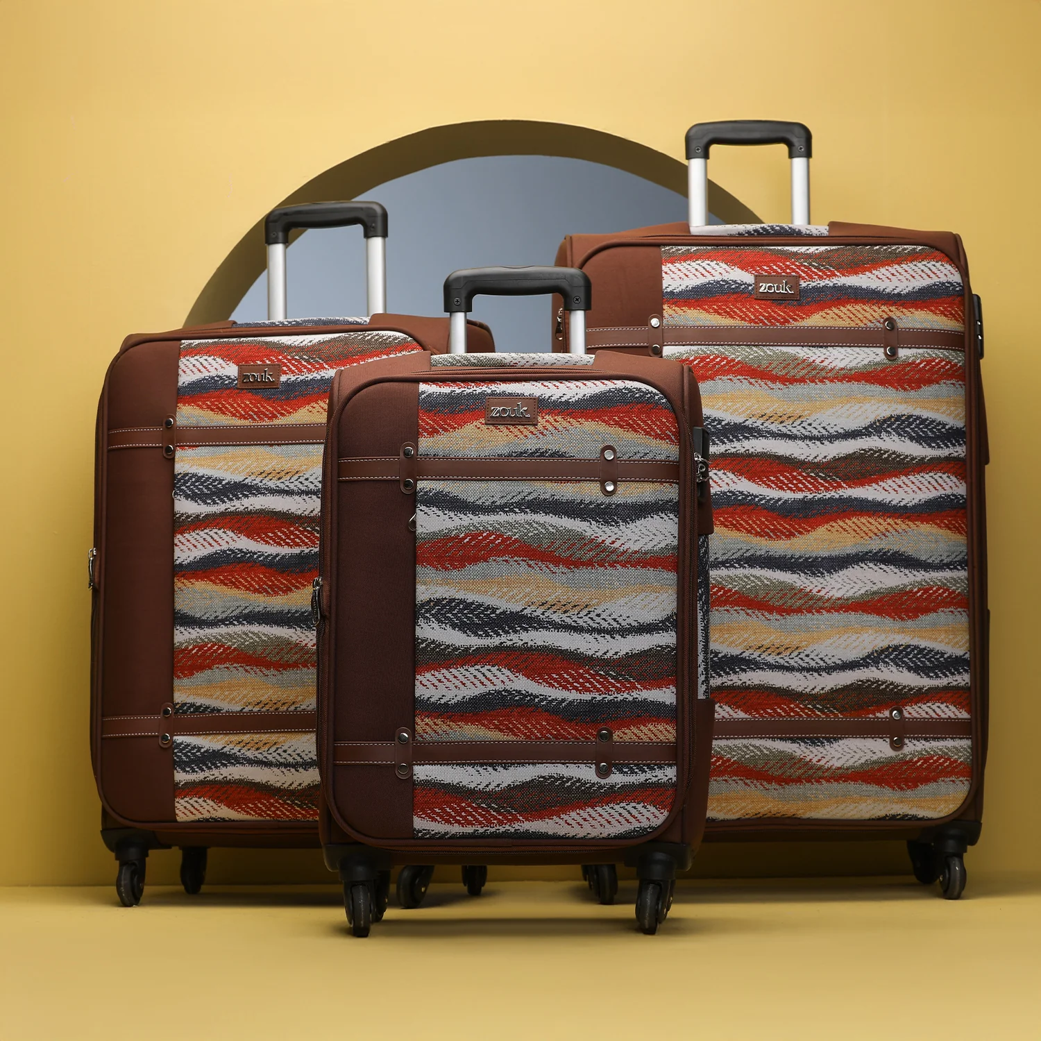 Jaisalmer Dunes Saira Trolley Bag Combo - Image 8
