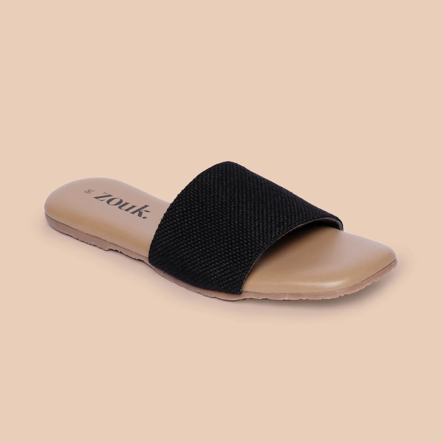Jet Black Casual Flats - Image 10