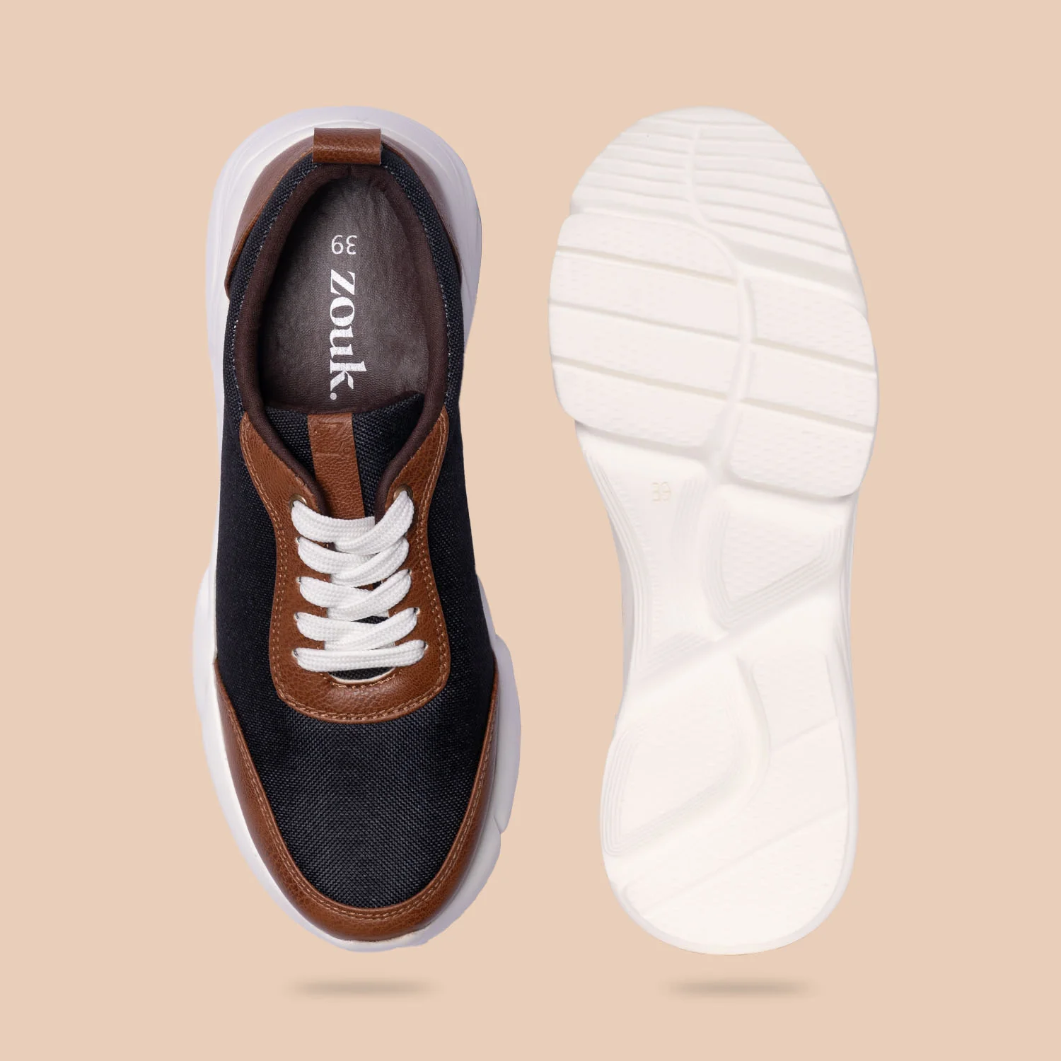 Jet Black Office Sneaker - Image 2