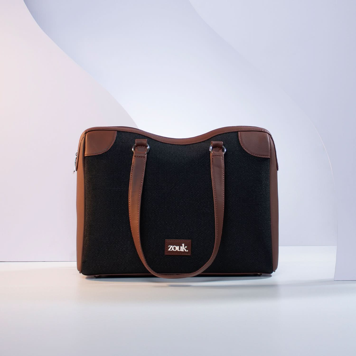 Jet Black Conference Office Bag - Image 2