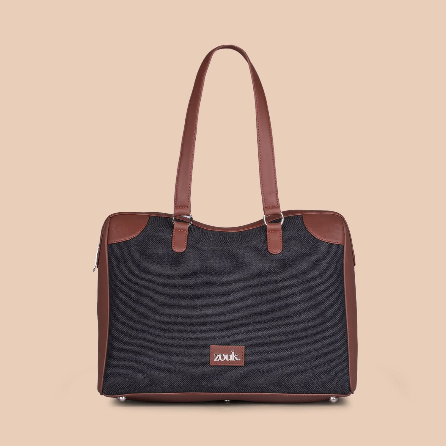 Jet Black Conference Office Bag - Image 3