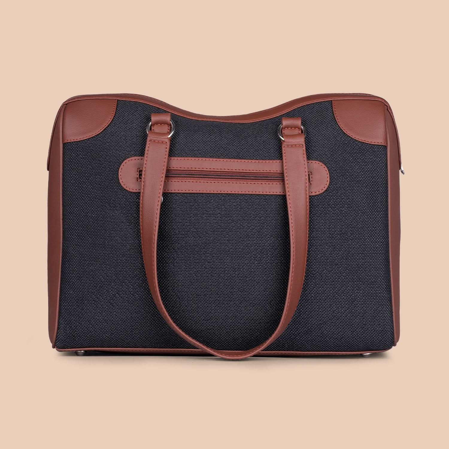 Jet Black Conference Office Bag - Image 4