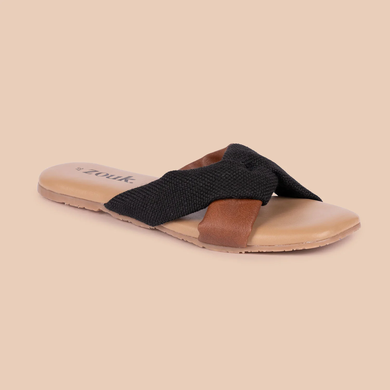 Jet Black Cross Sliders - Image 10