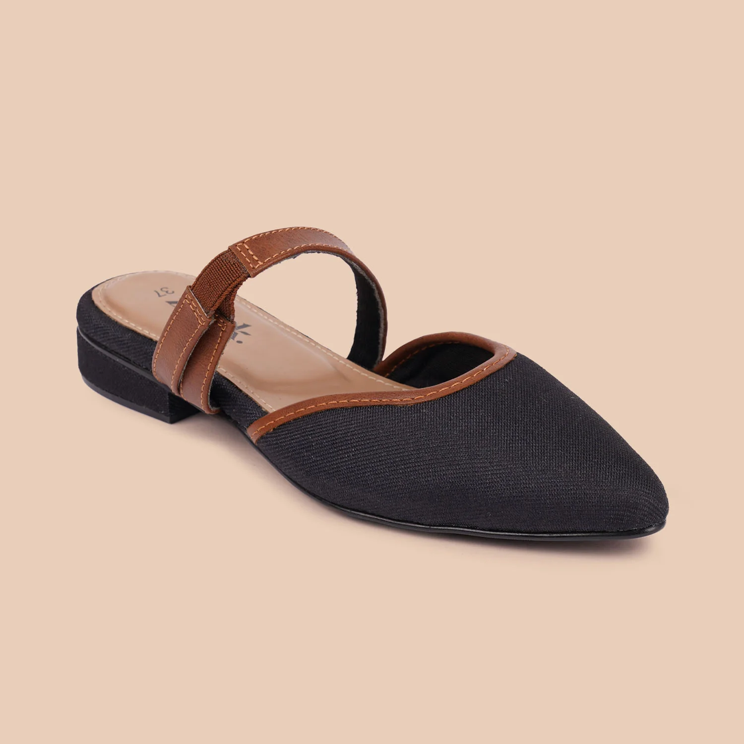 Jet Black Flexifit Mule - Image 6